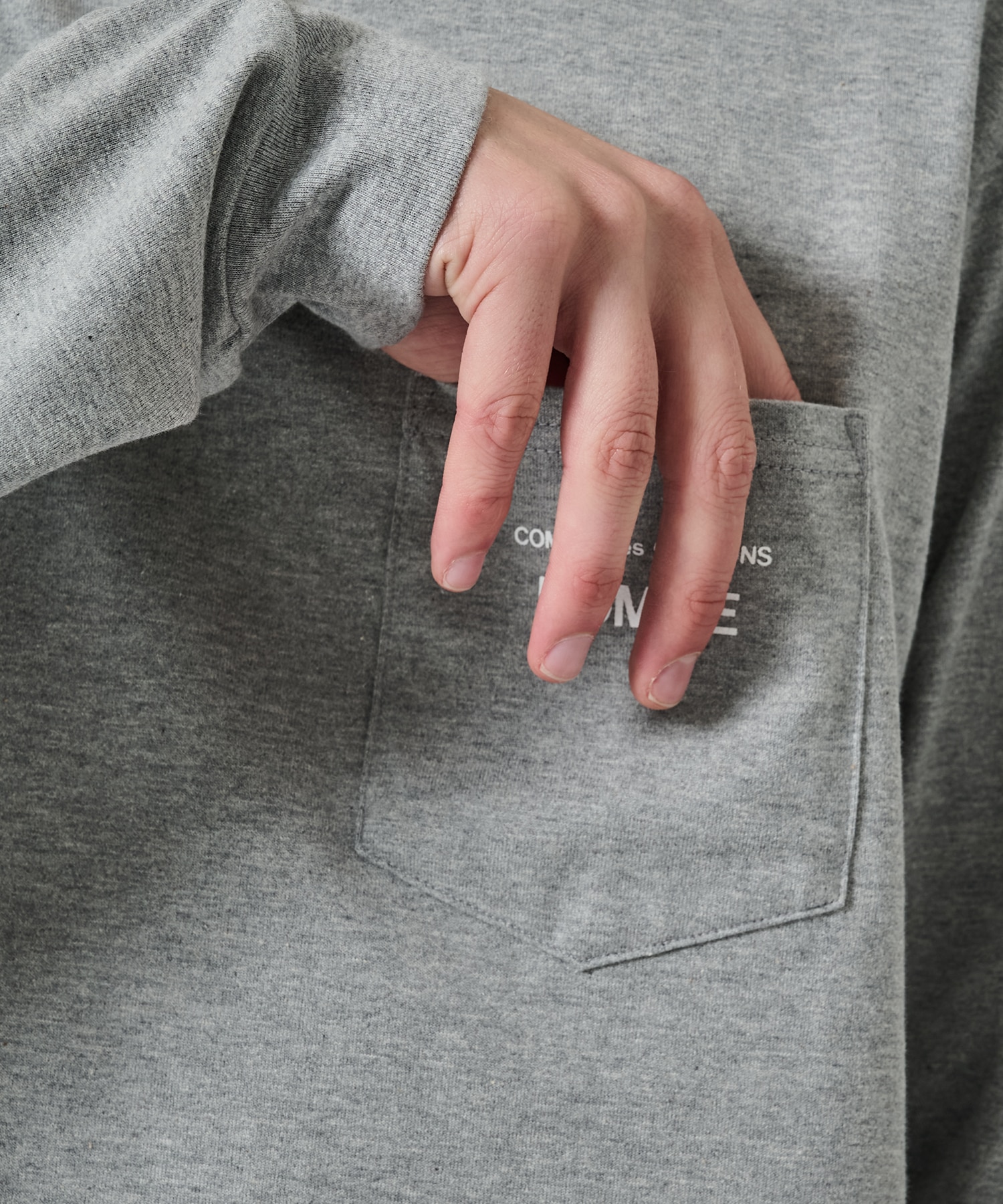 HO-T102-051 L/S tee COMME des GARCONS HOMME