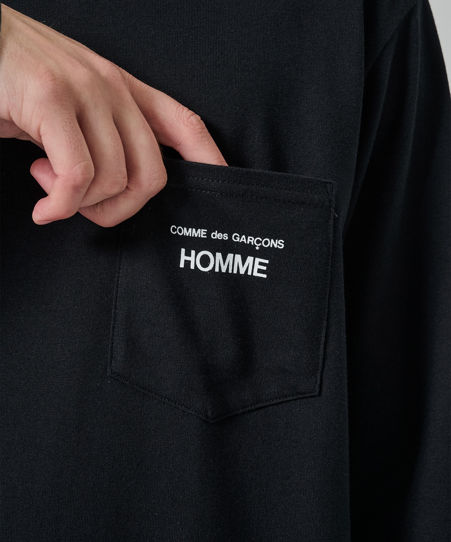 HO-T102-051 L/S tee COMME des GARCONS HOMME