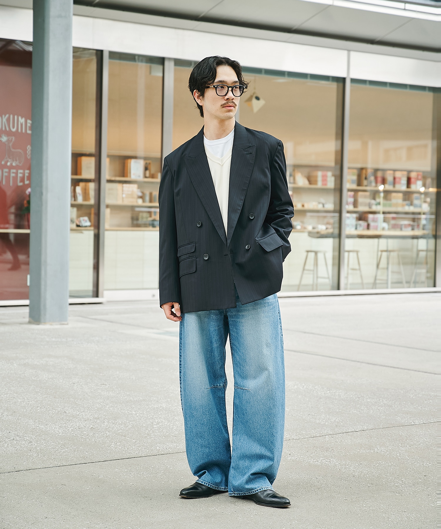 Balloon Denim pants STUDIOUS