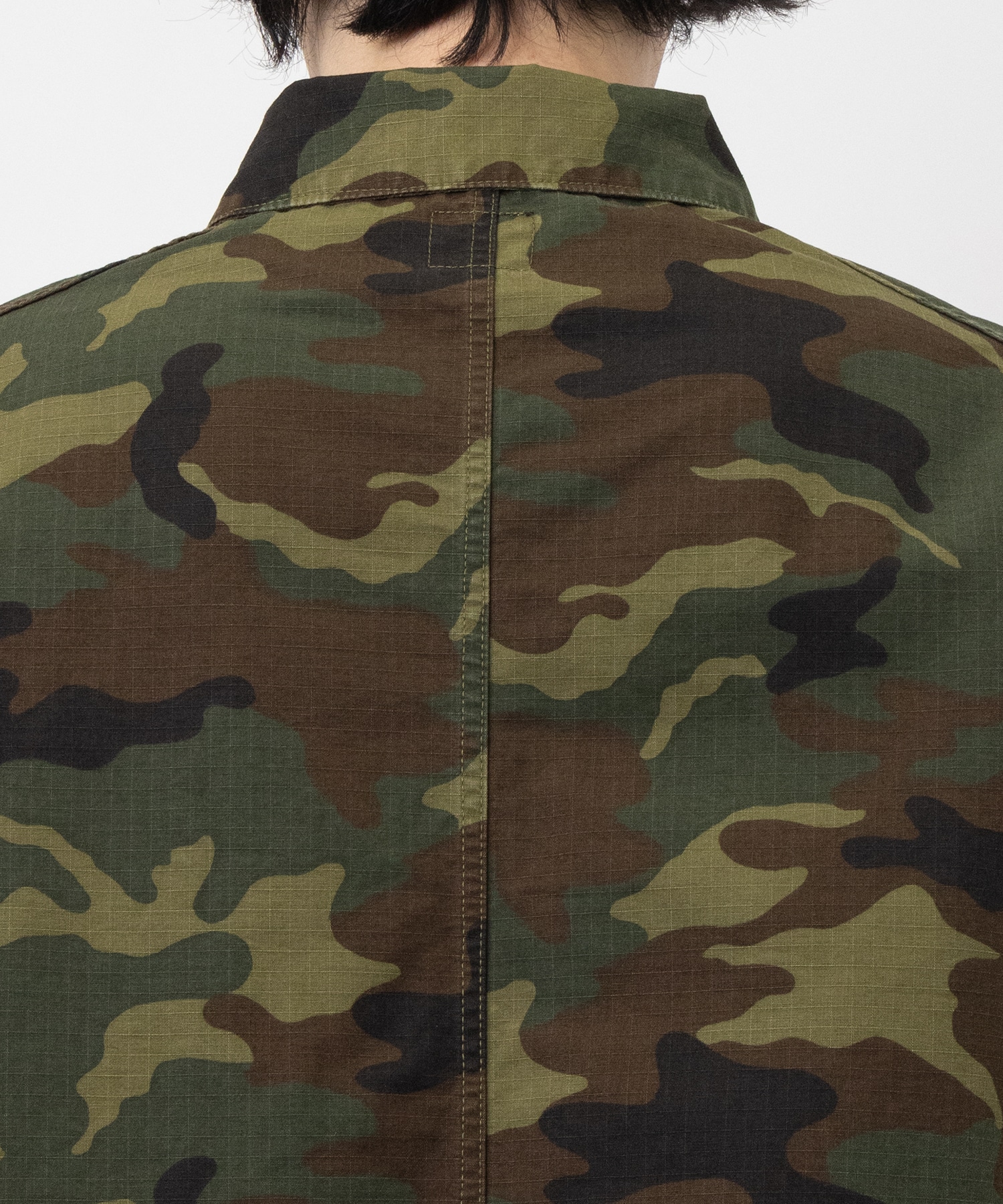 D.N. Coverall - Cotton Ripstop/Camo NEEDLES