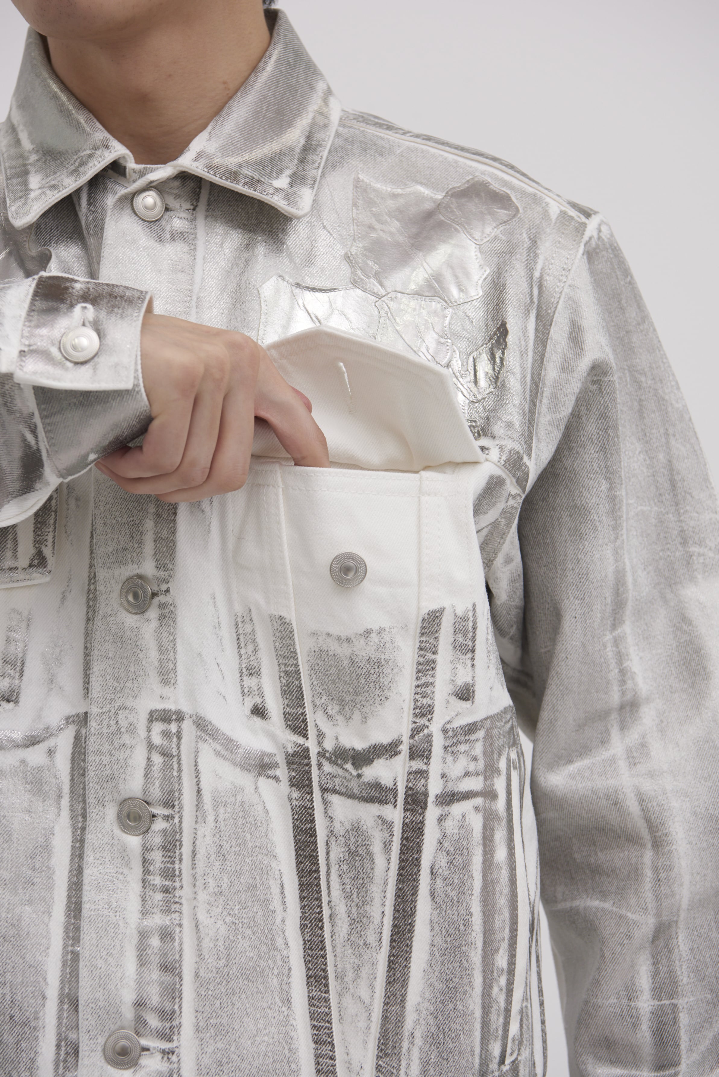 MASU BOYS EMBLEM DENIM JACKET MASU