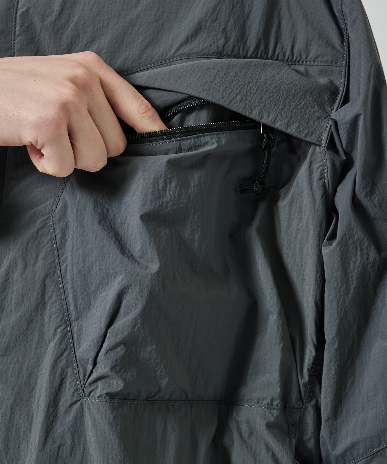 9251-BL04-003 STAND COLLAR BLOUSON N.HOOLYWOOD