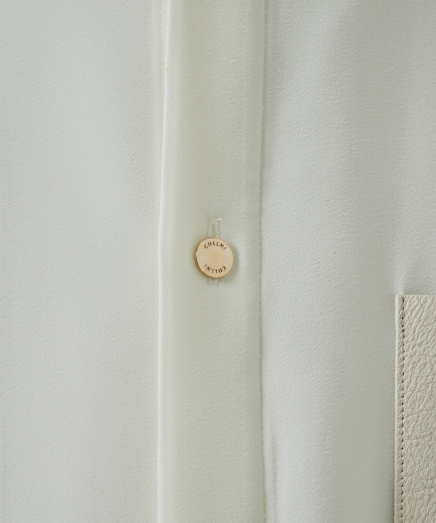 〈別注〉Sugoku Suzushii Leather Pocket S/S Shirts CULLNI