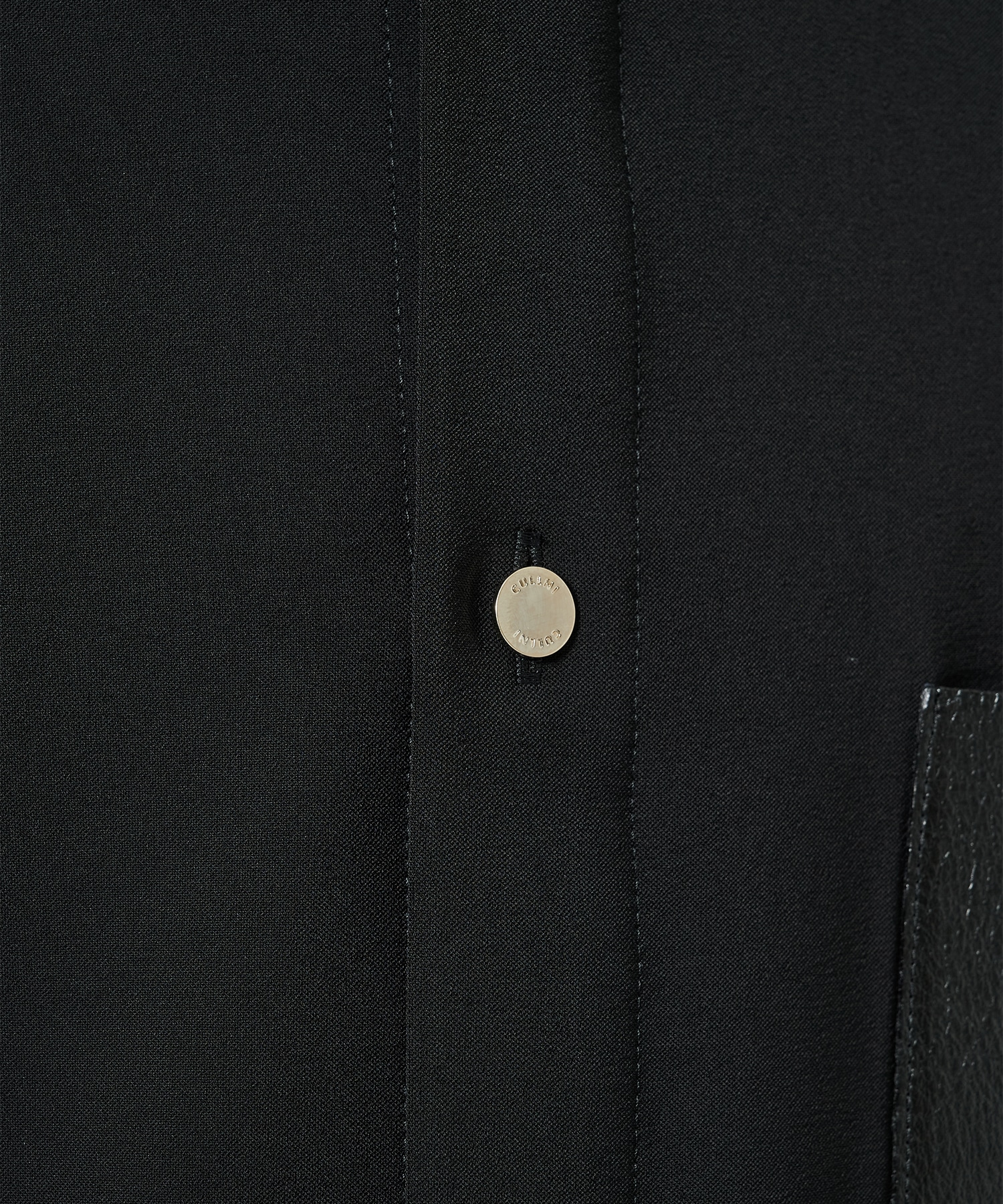 〈別注〉Sugoku Suzushii Leather Pocket S/S Shirts CULLNI