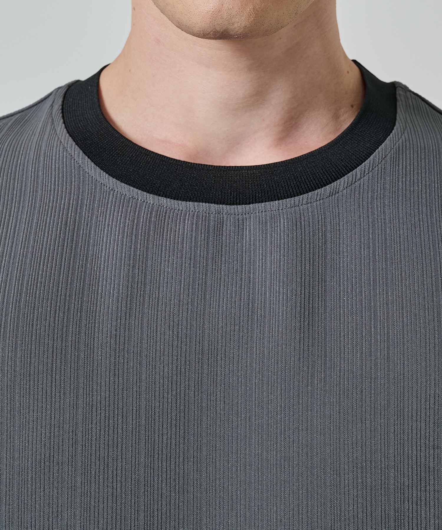 別注 Minimal Pocket S/S PLEATS TEE CULLNI