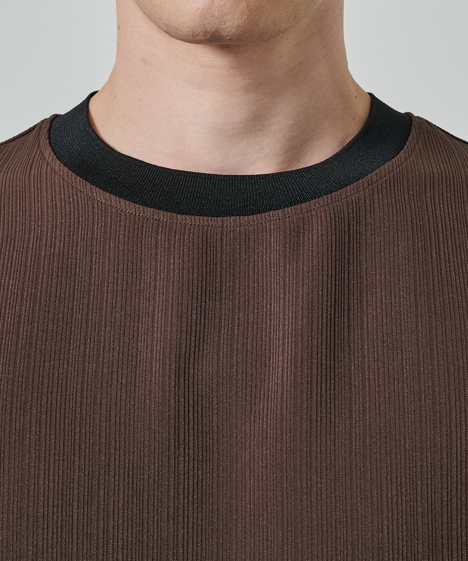 別注 Minimal Pocket S/S PLEATS TEE CULLNI