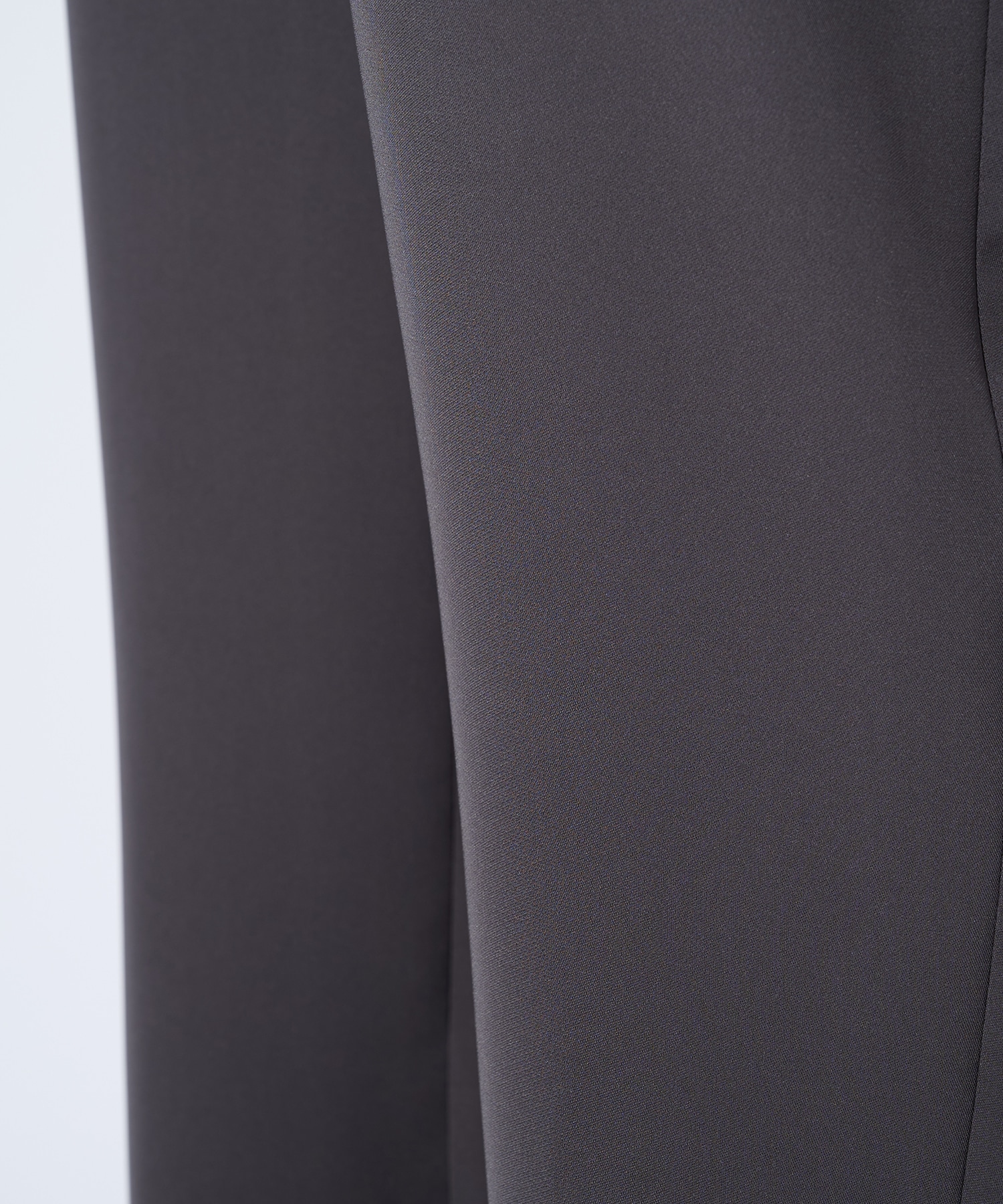 Dry Double Satin 1Tuck Pant with Long Belt CULLNI