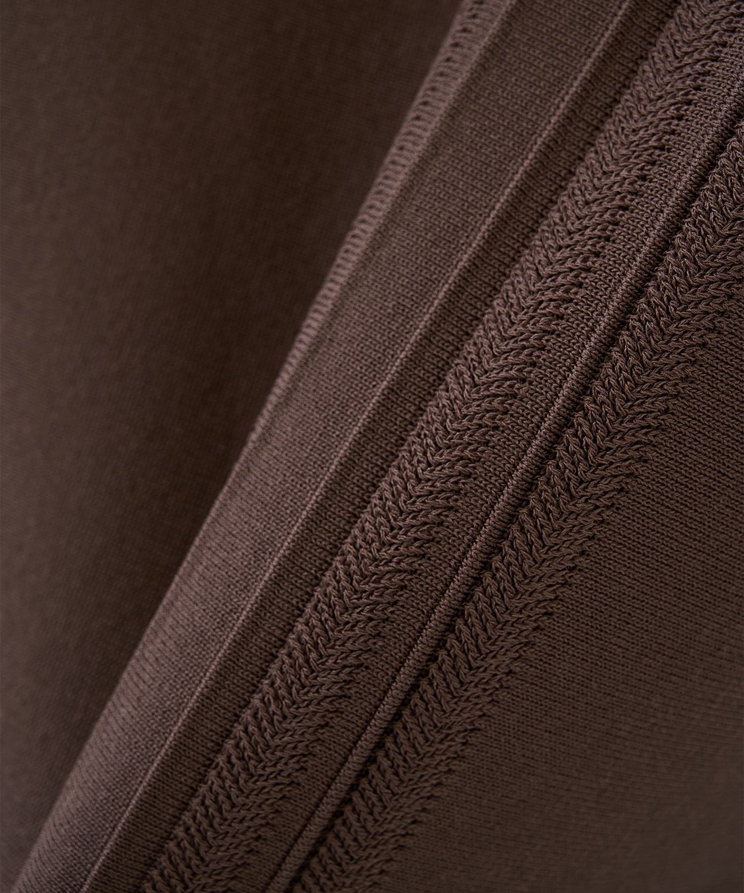 ラインニットシャツ WRAPINKNOT