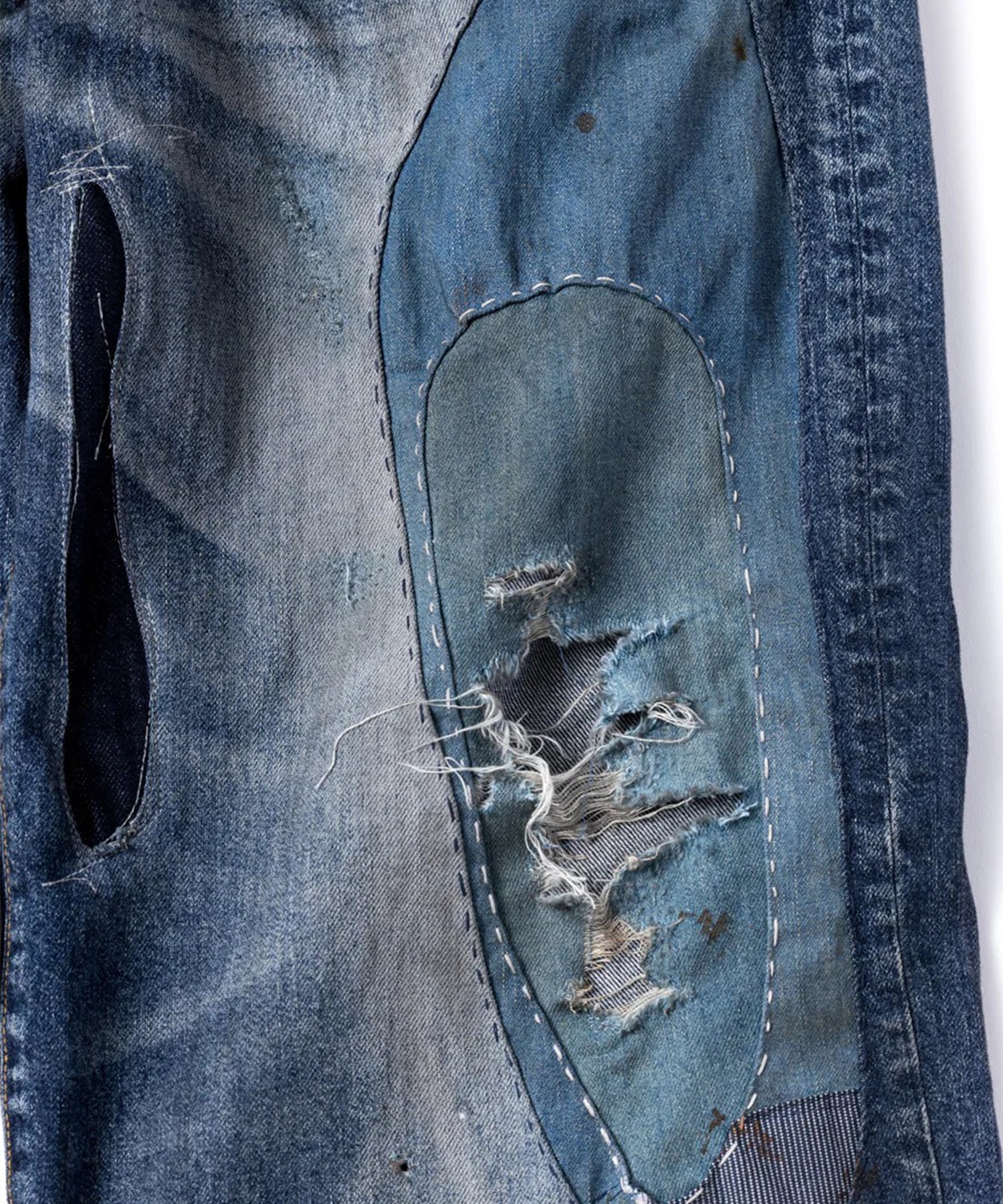 REMAKED WIDE 5P DENIM PANTS ANACHRONORM