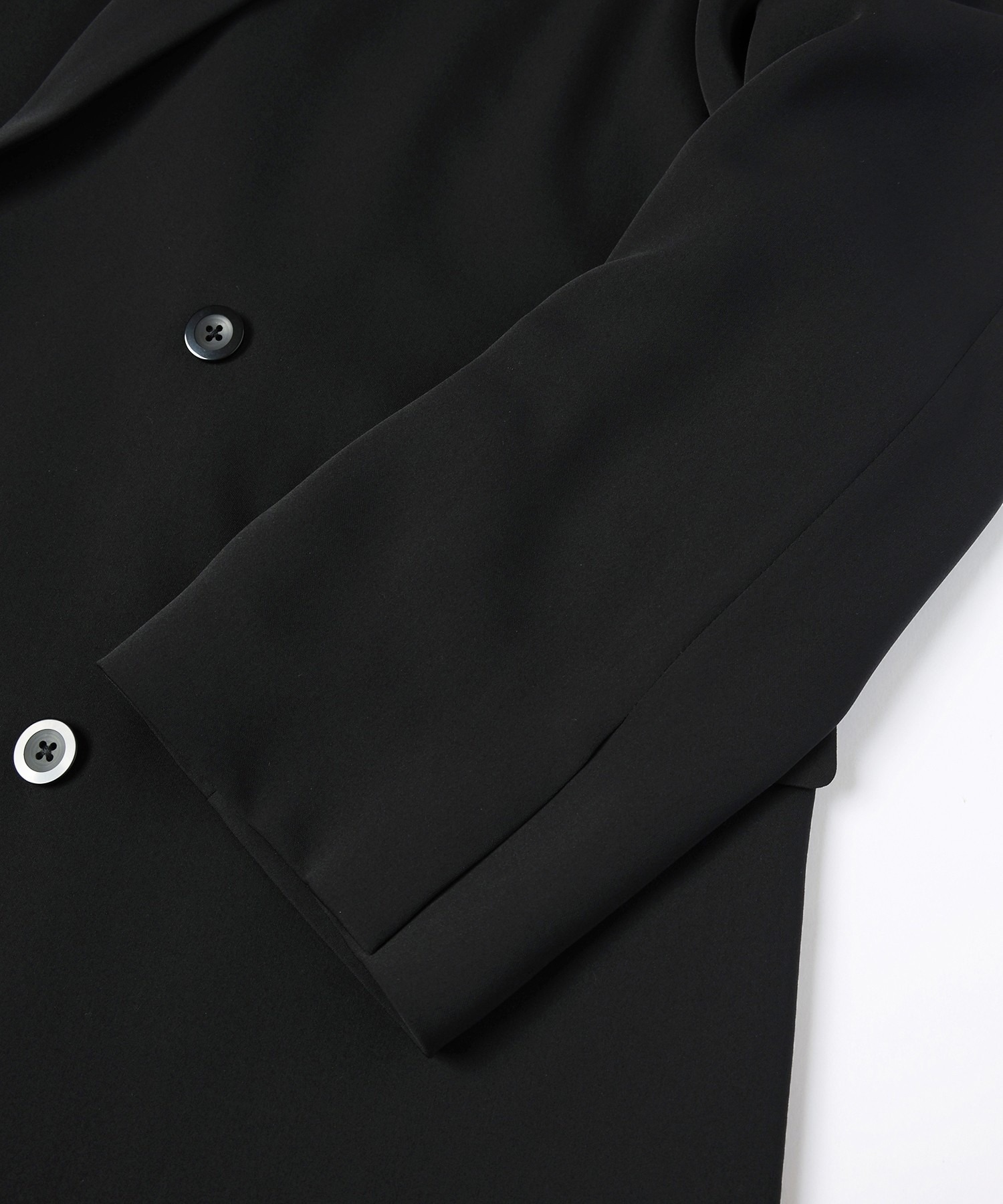 Double Cloth Button-Tab Pocket Tailored Jacket CULLNI