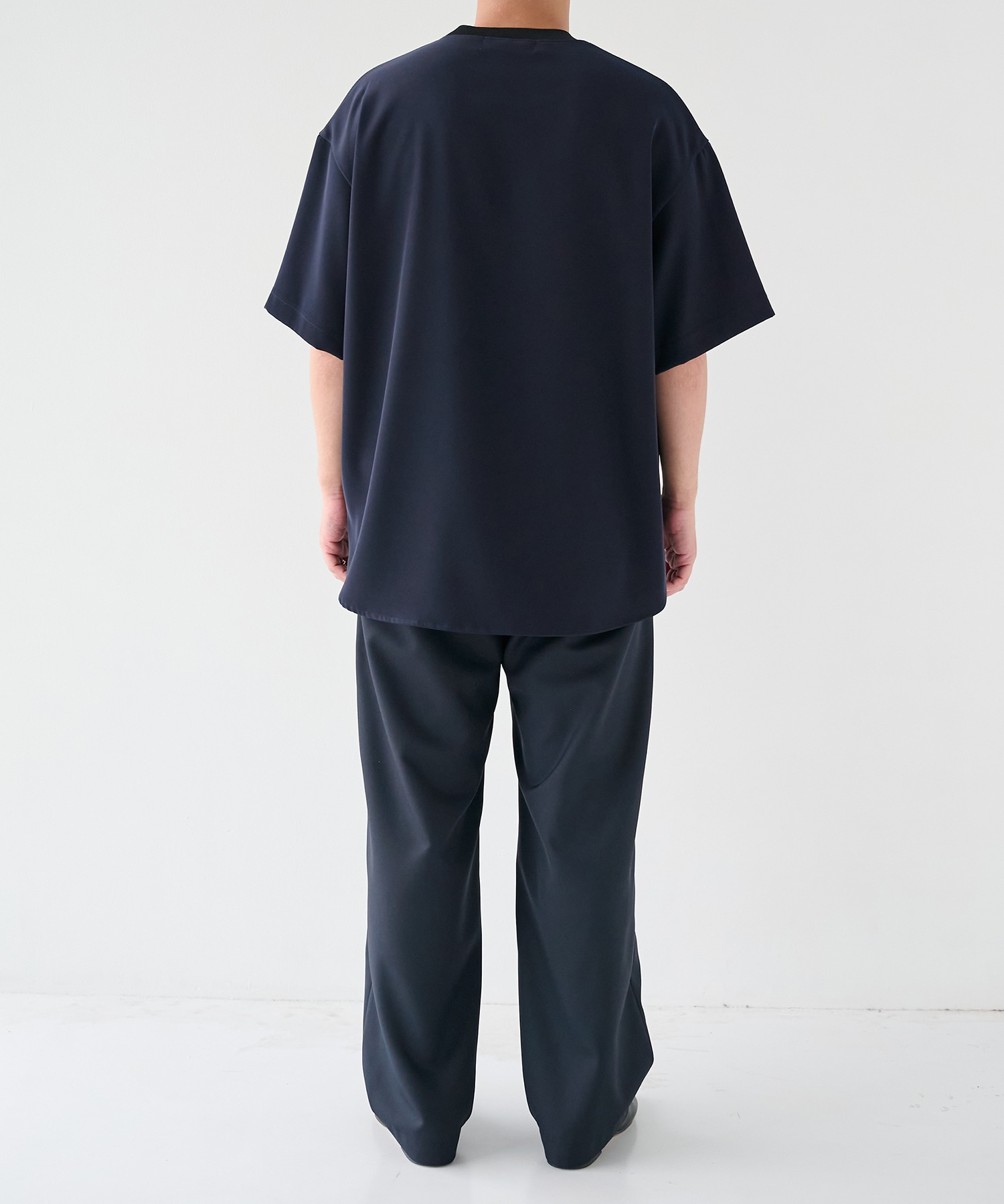 Dry Twill Button-Tab Pocket Short Sleeve Pullover CULLNI