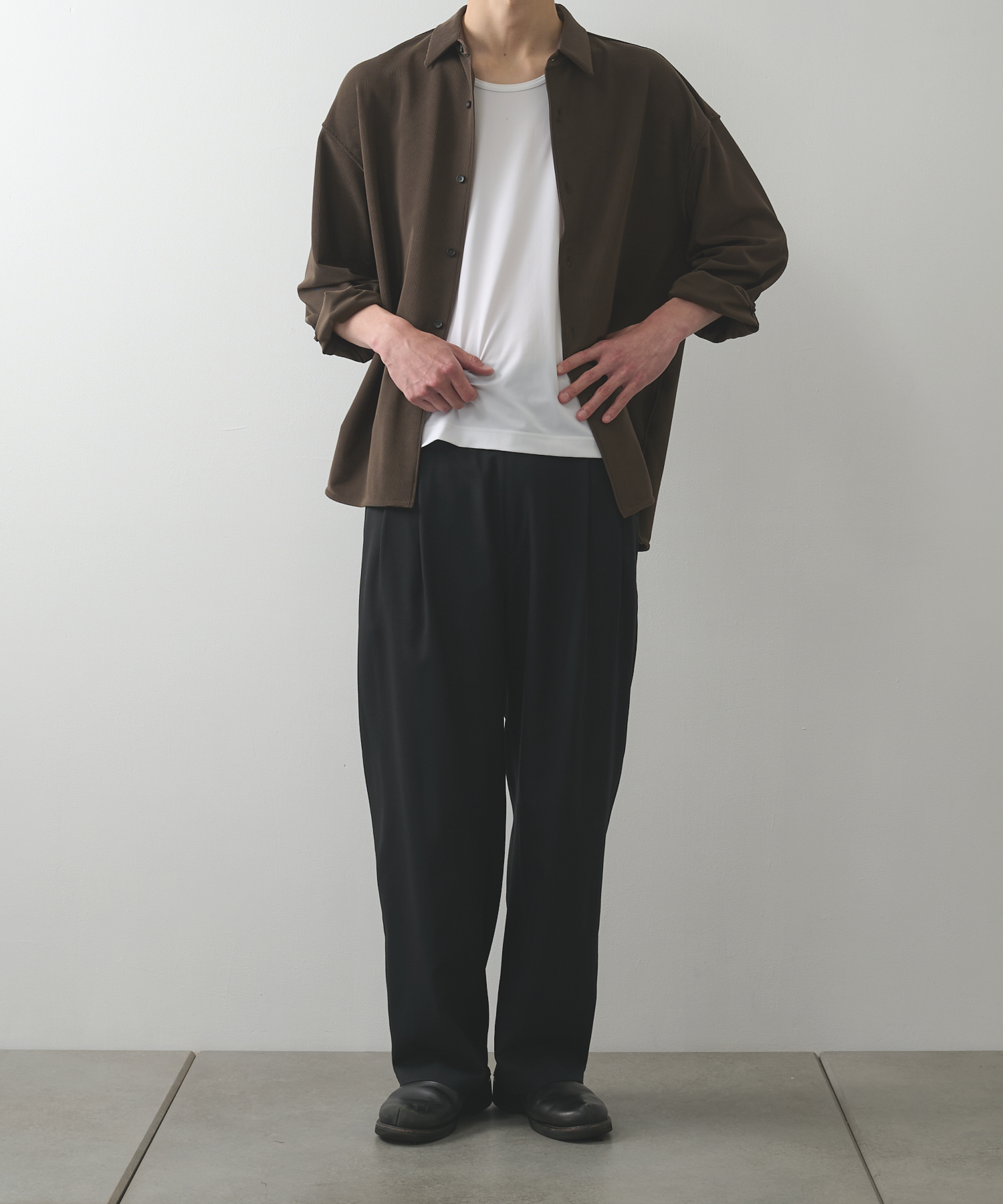 Extra Wool Easy Pants STUDIOUS