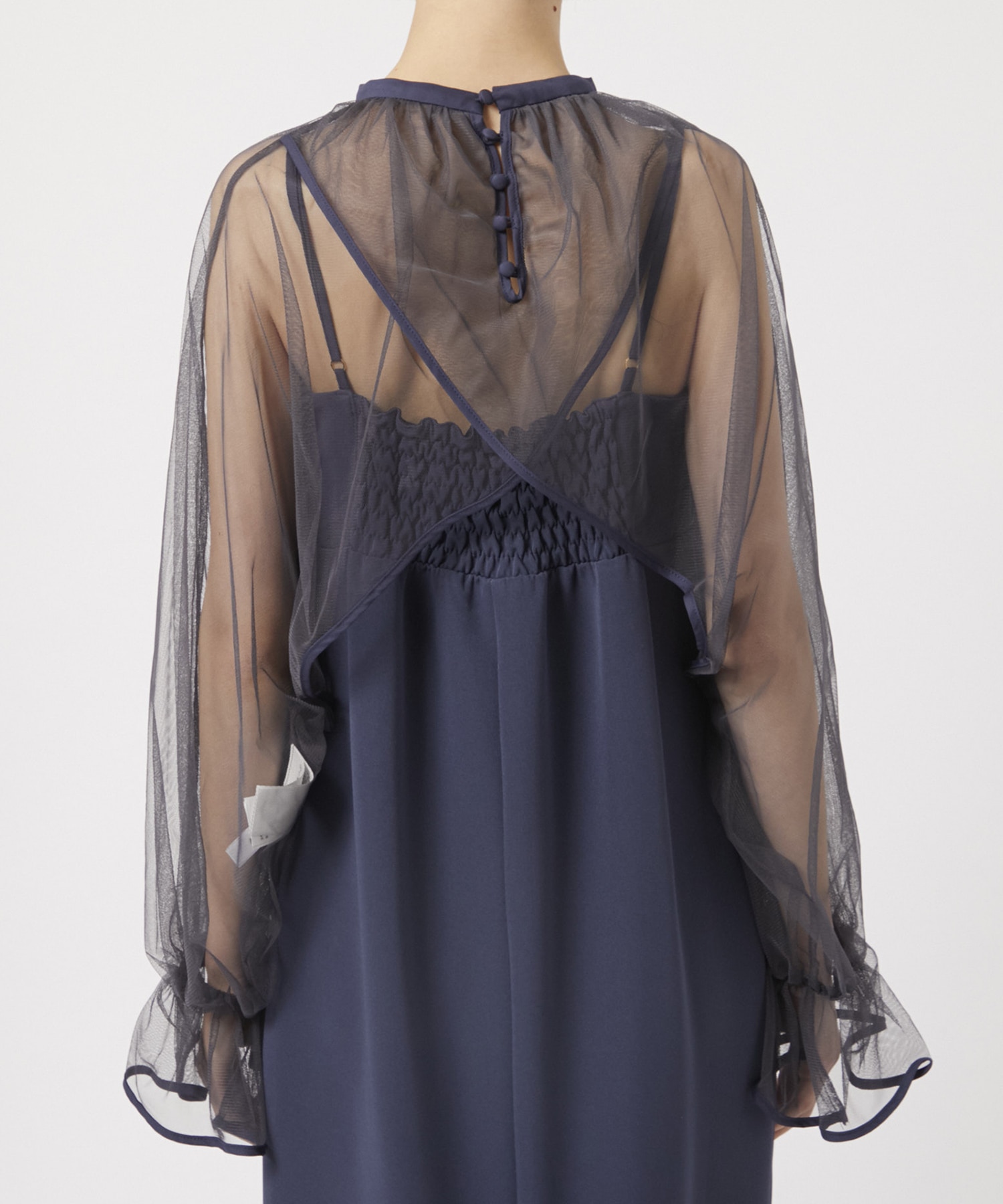 MANY WAY AIRY VEIL DRESS AMERI