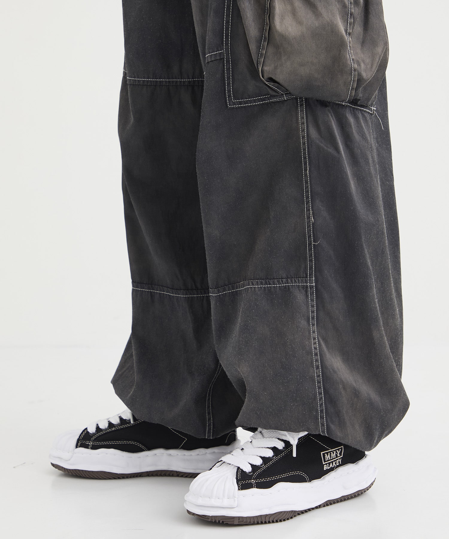 C/R SATIN CARGO PANTS Maison MIHARA YASUHIRO