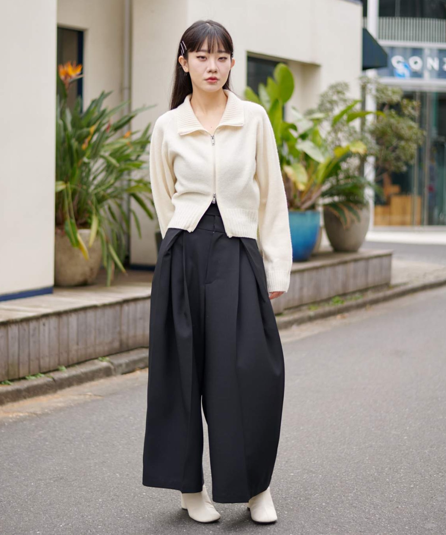 2way Tucked Trousers STUDIOUS