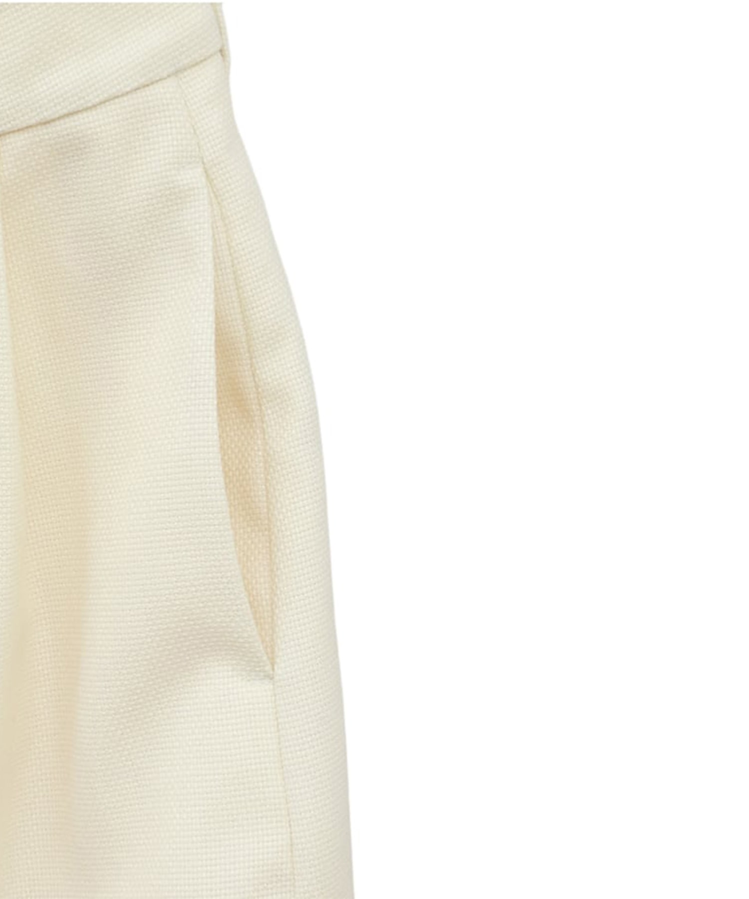 FRONT SLIT TUCK SKIRT CLANE