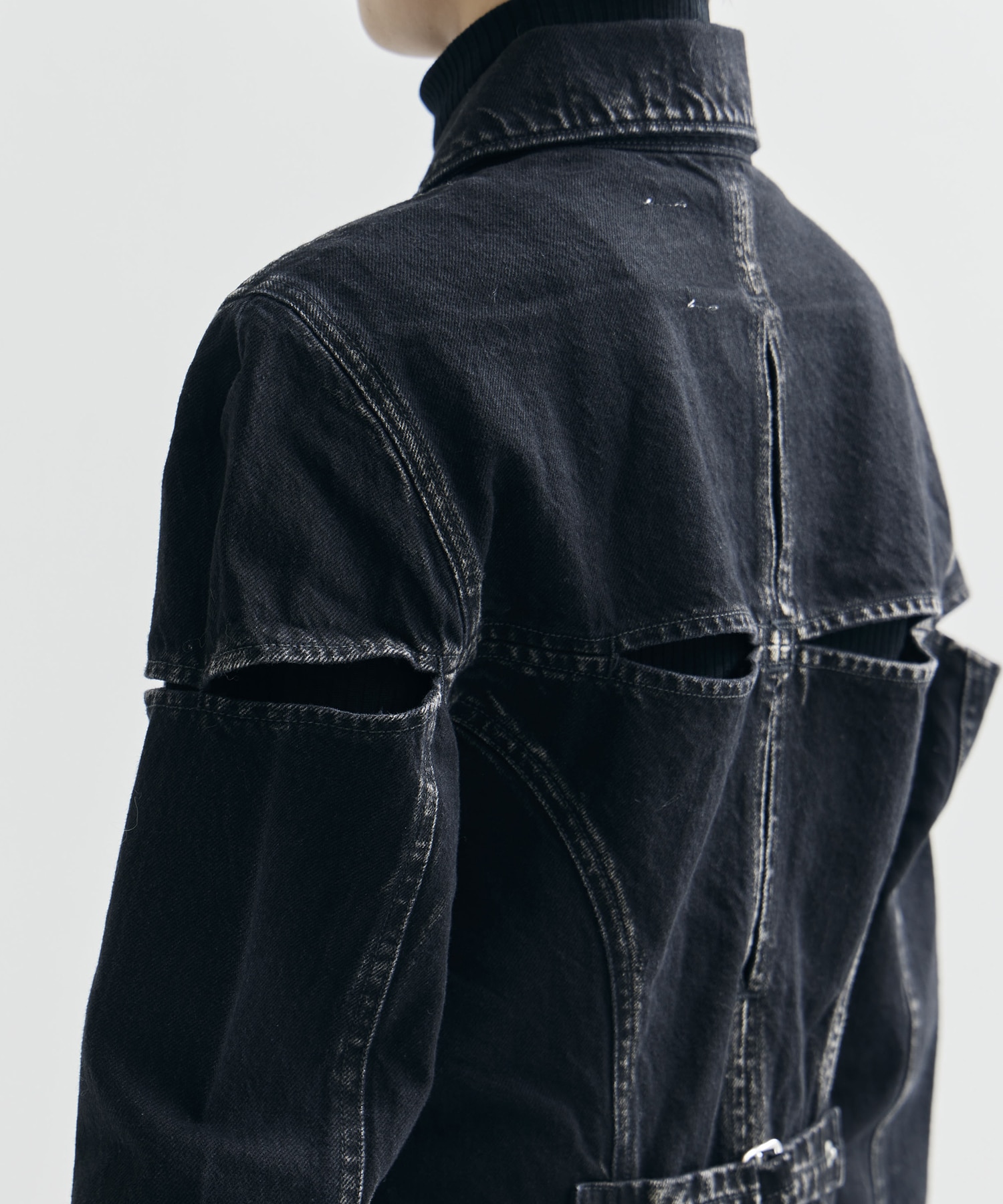 DENIM SLIT JACKET FETICO