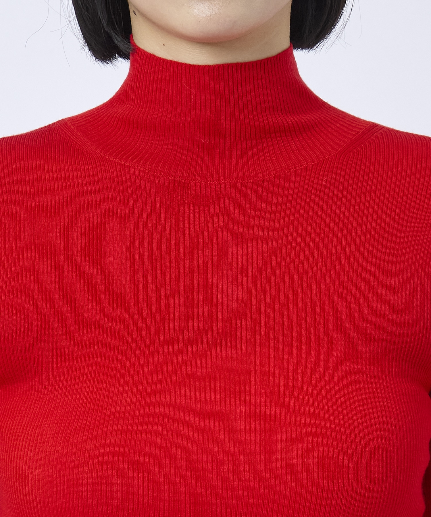 Super 120s Rib Knit Top STUDIOUS