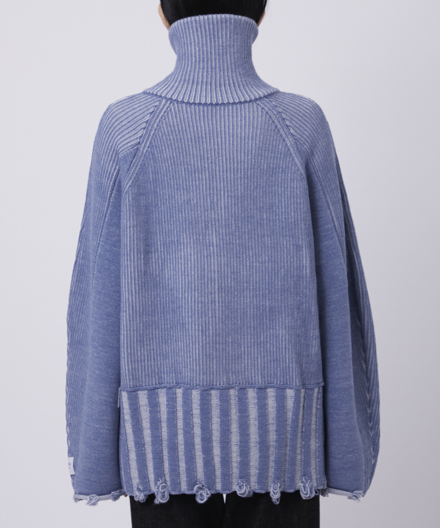 リバーシブルZip knit coat PEIEN