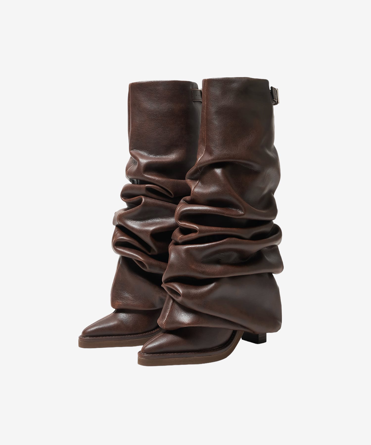 Melted Boots Brown POOLDE