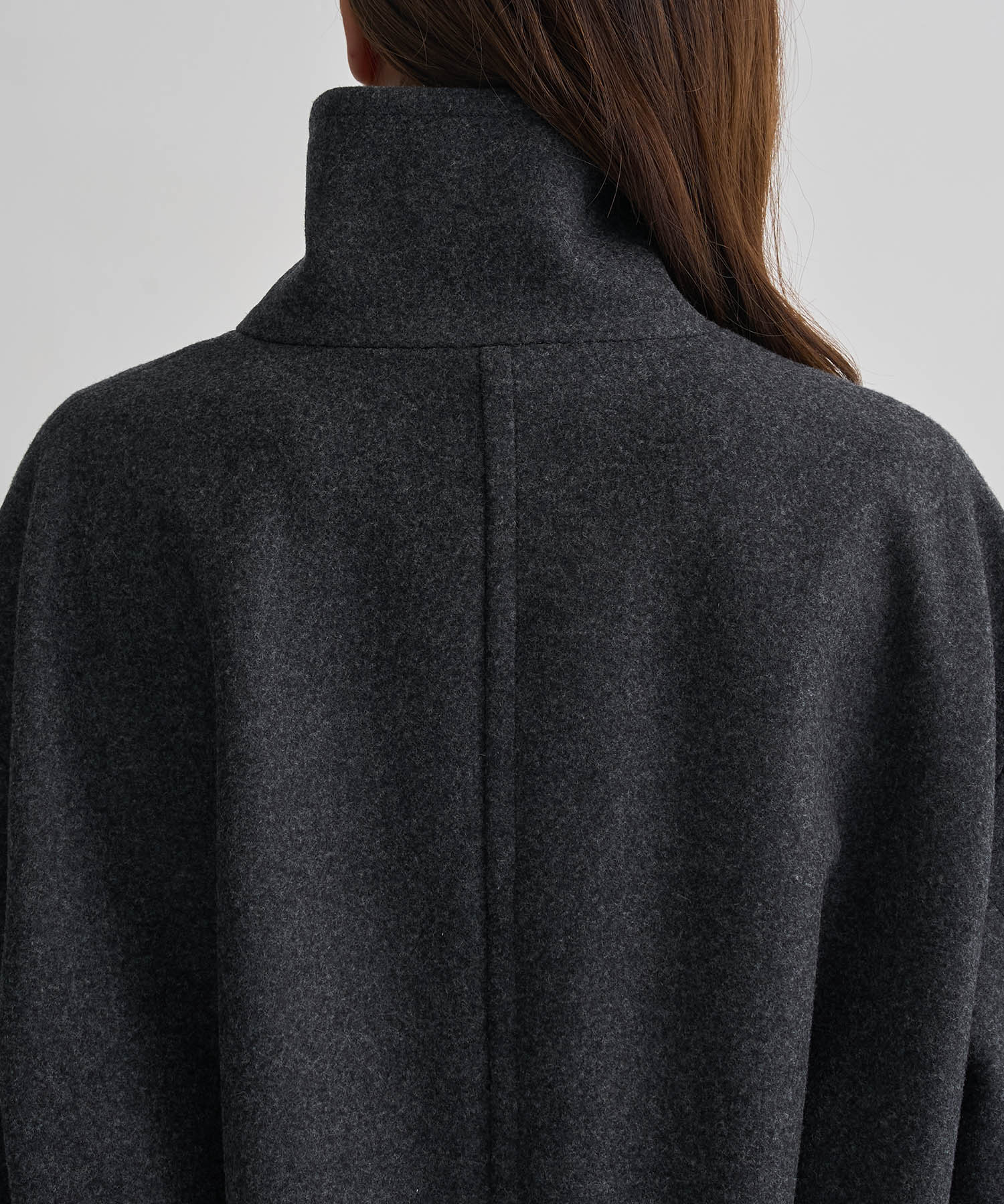 Stand Collar Wool Blouson STUDIOUS