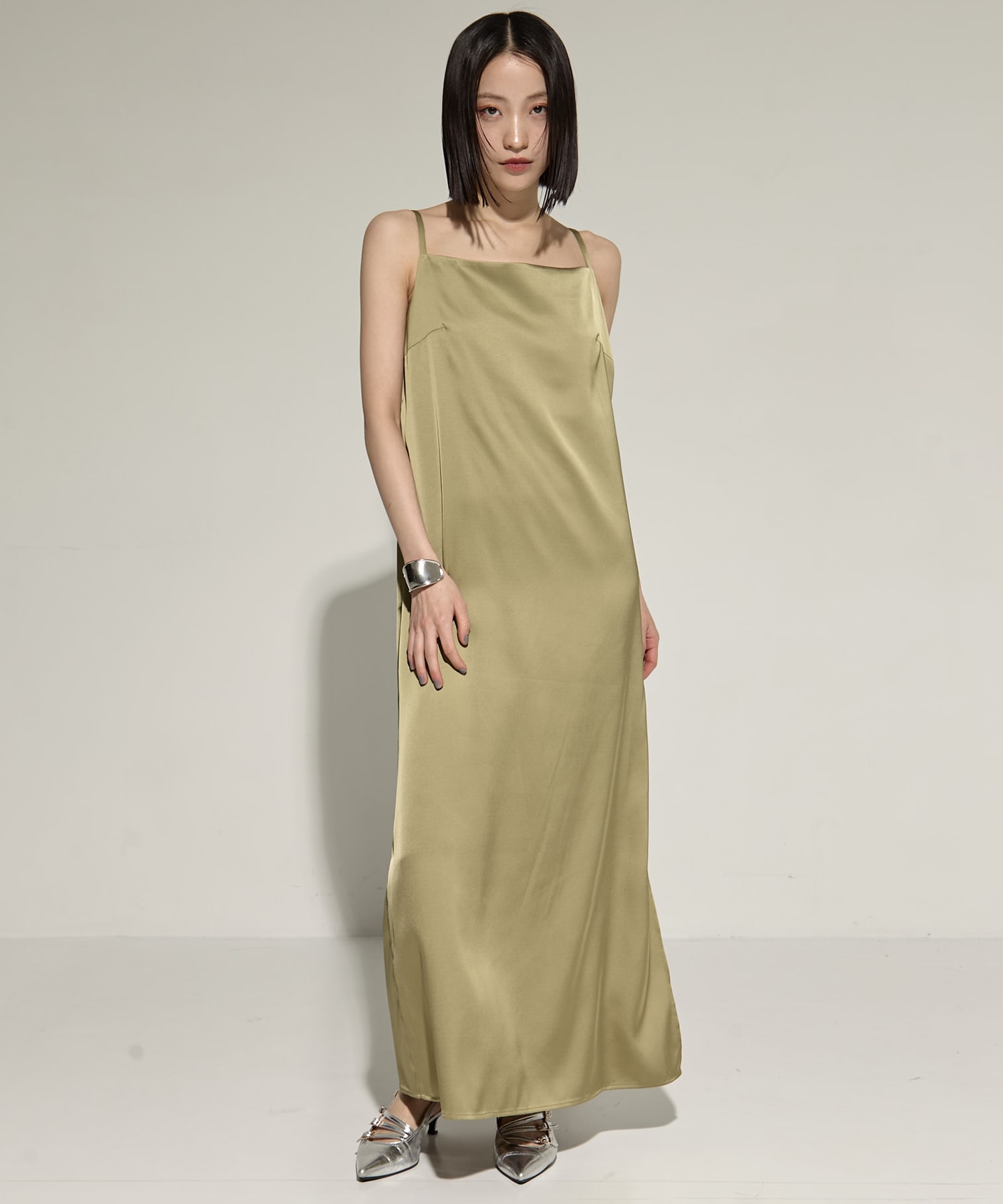 STAMP ART LAYERED DRESS AMERI