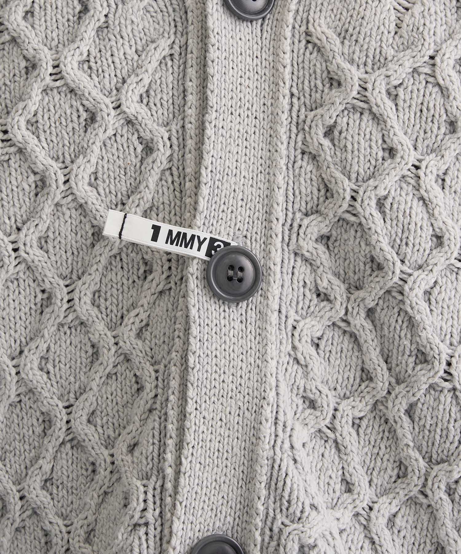 SUNFADED KNIT CARDIGAN Maison MIHARA YASUHIRO