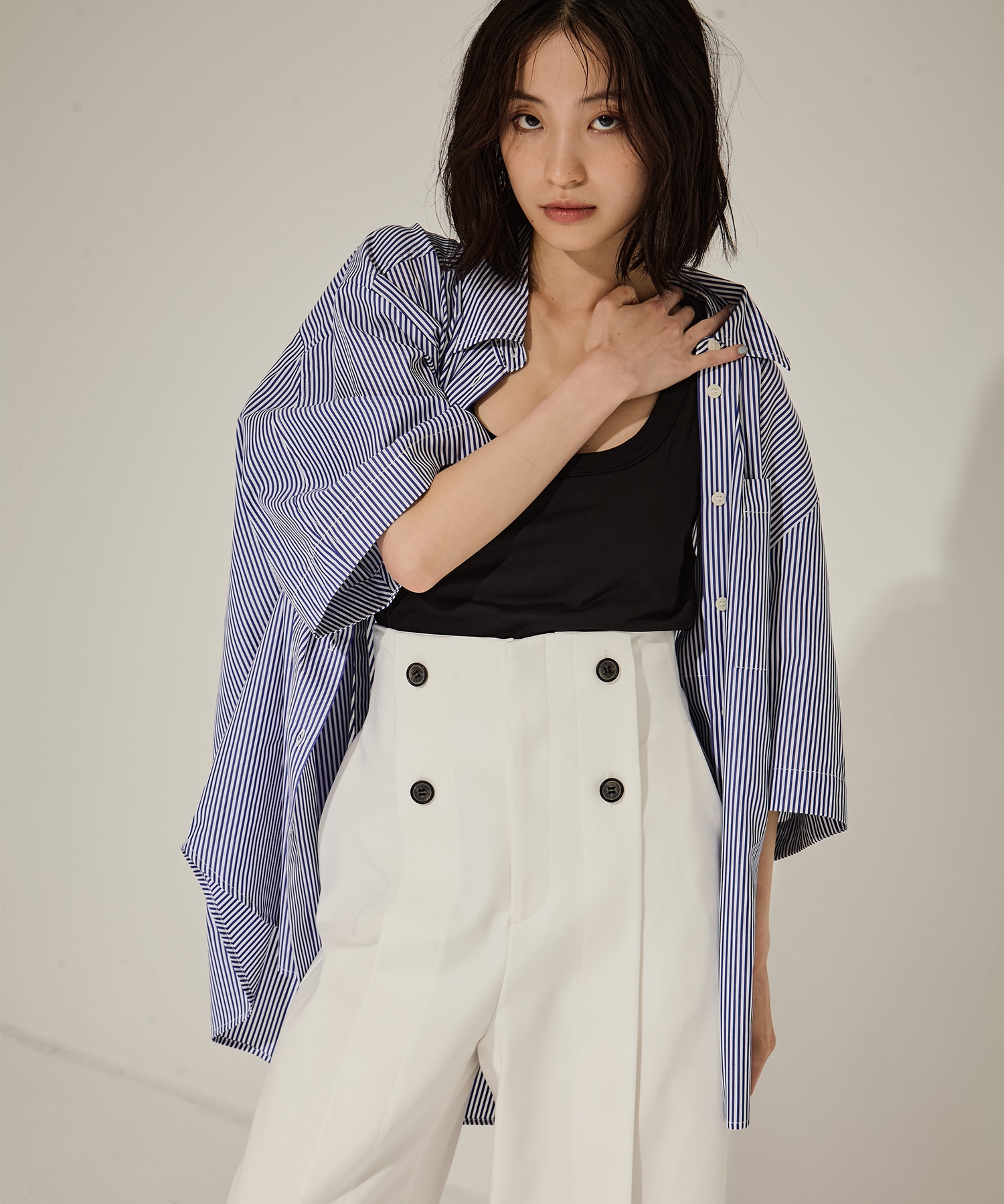 Stretch Cotton Trousers STUDIOUS