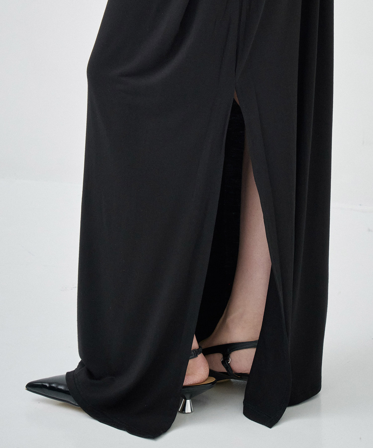 Collagen Strappy Maxi Skirt determ