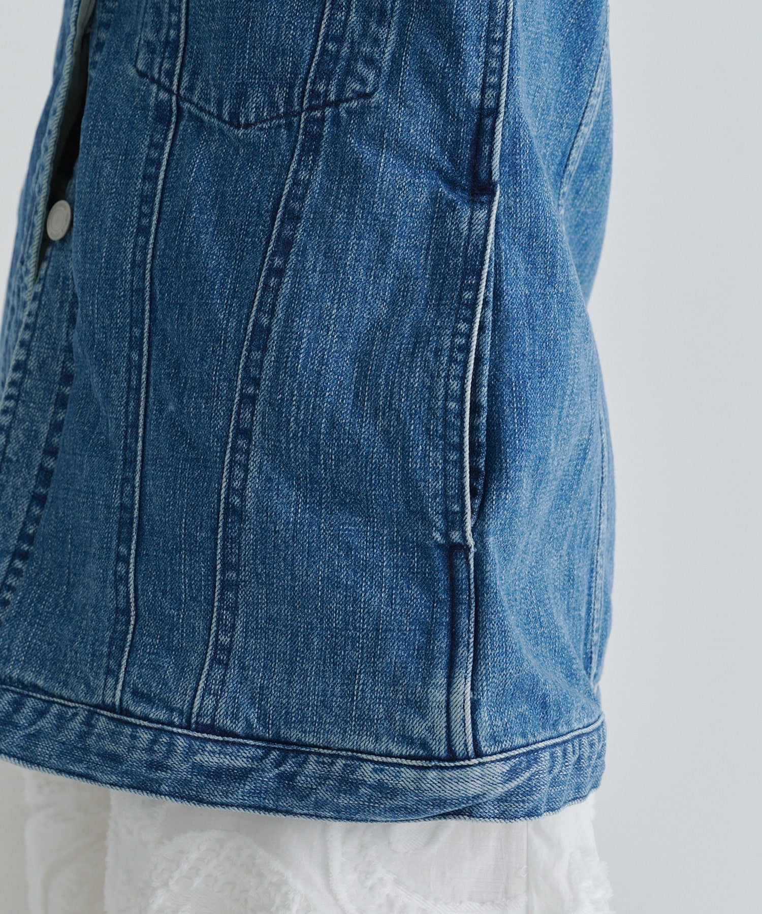 Helene denim jacket BL AKIRANAKA