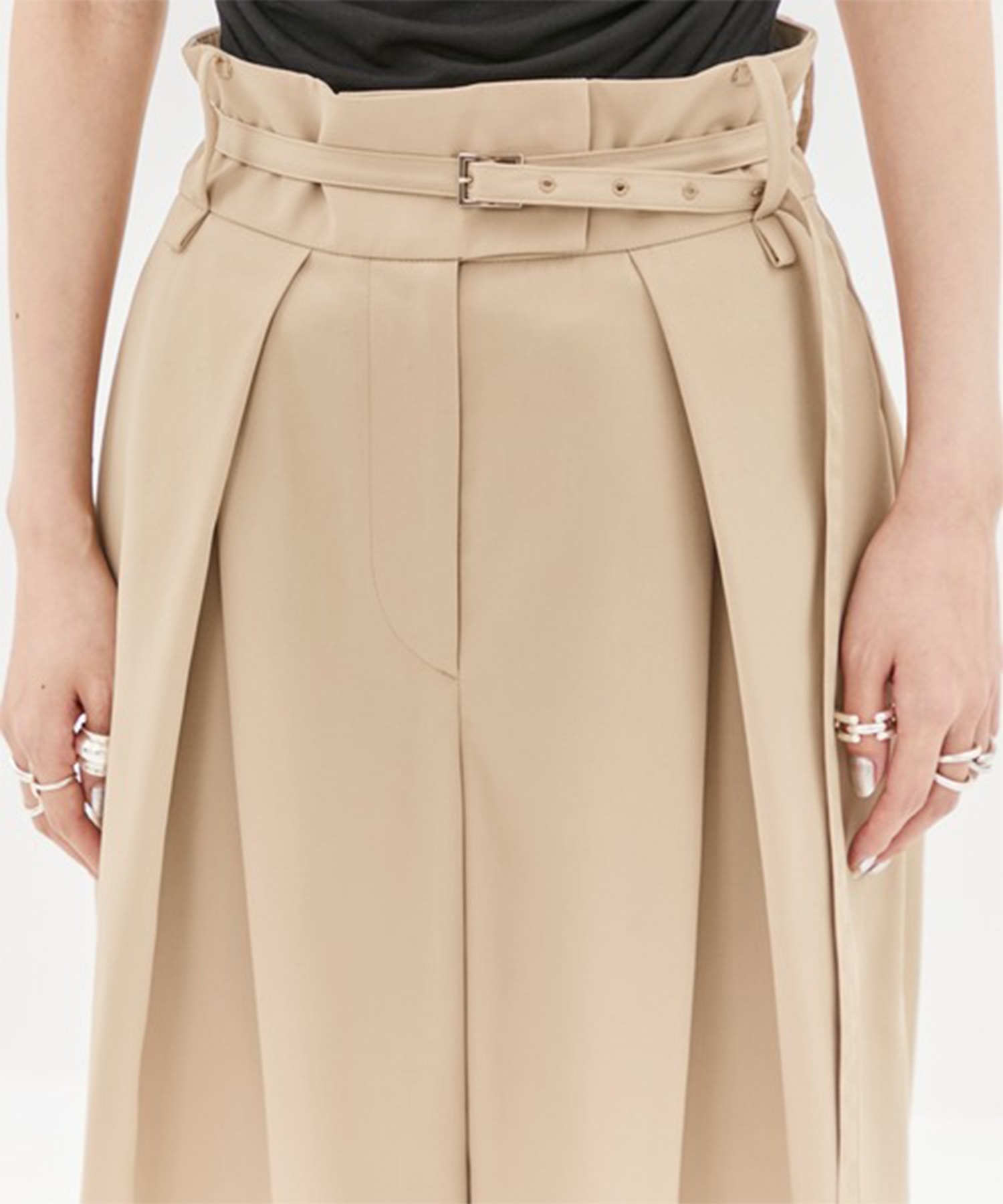 Back Asymmetry Chino Pants STUDIOUS