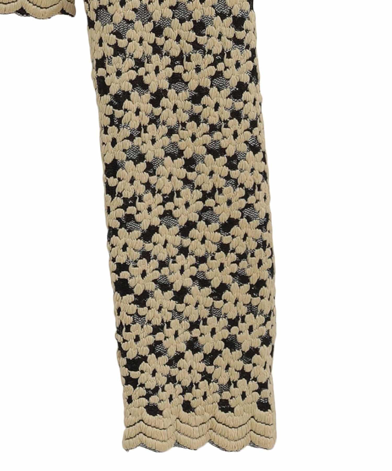 3D FLOWER LACE SHIRT CLANE