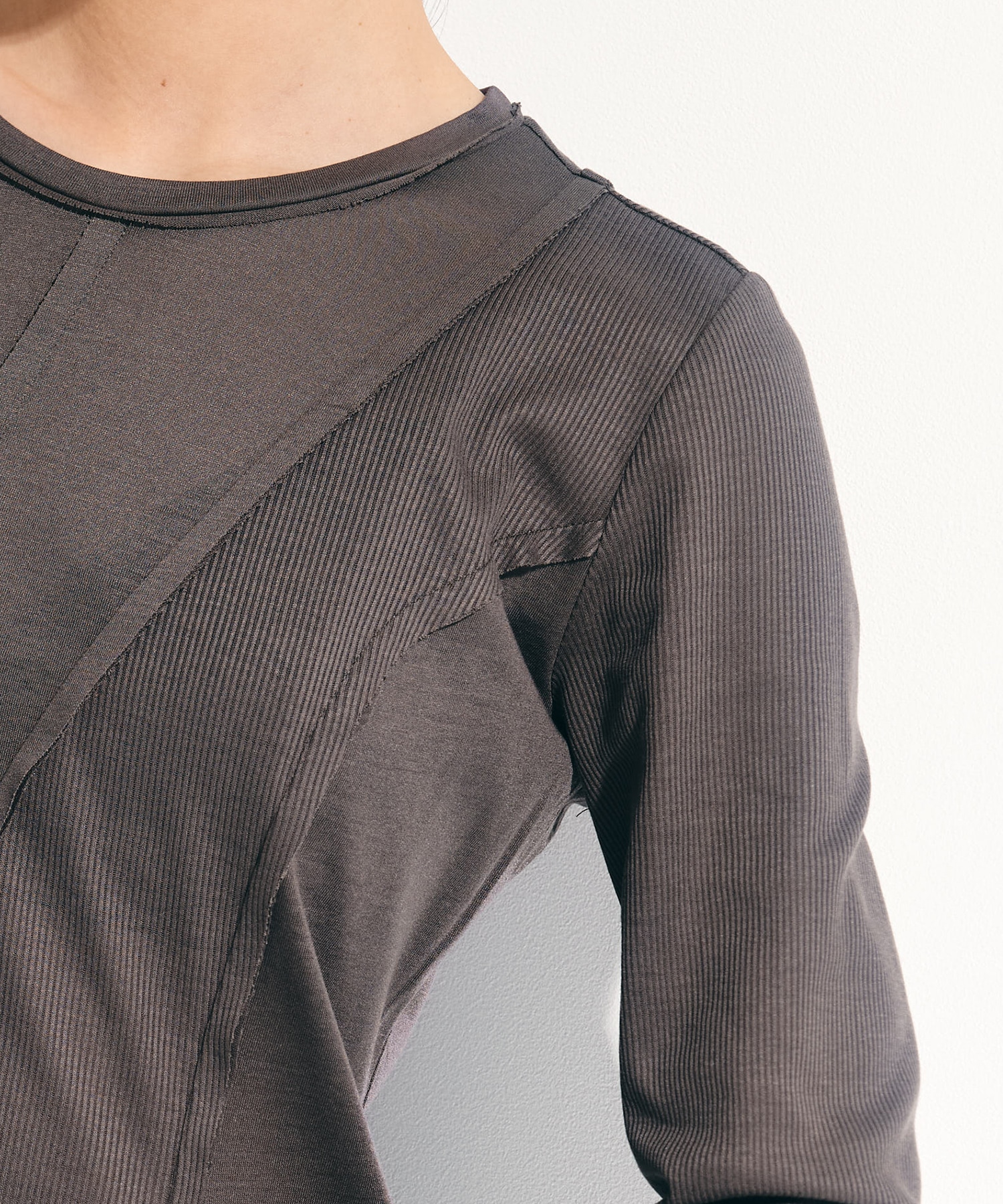 Deconstructed Jersey Dress 