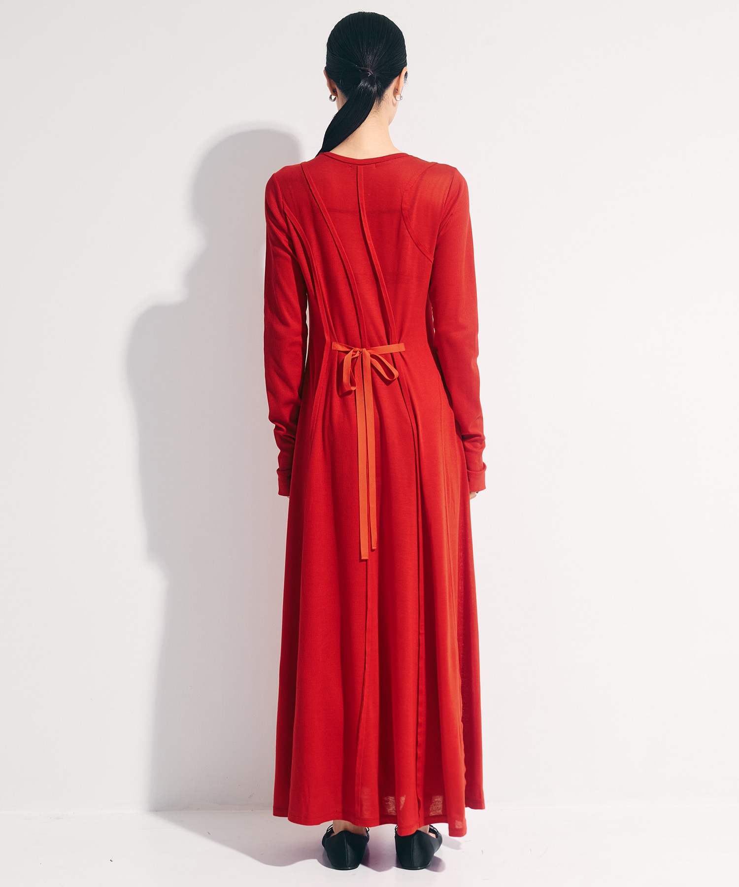 Deconstructed Jersey Dress 