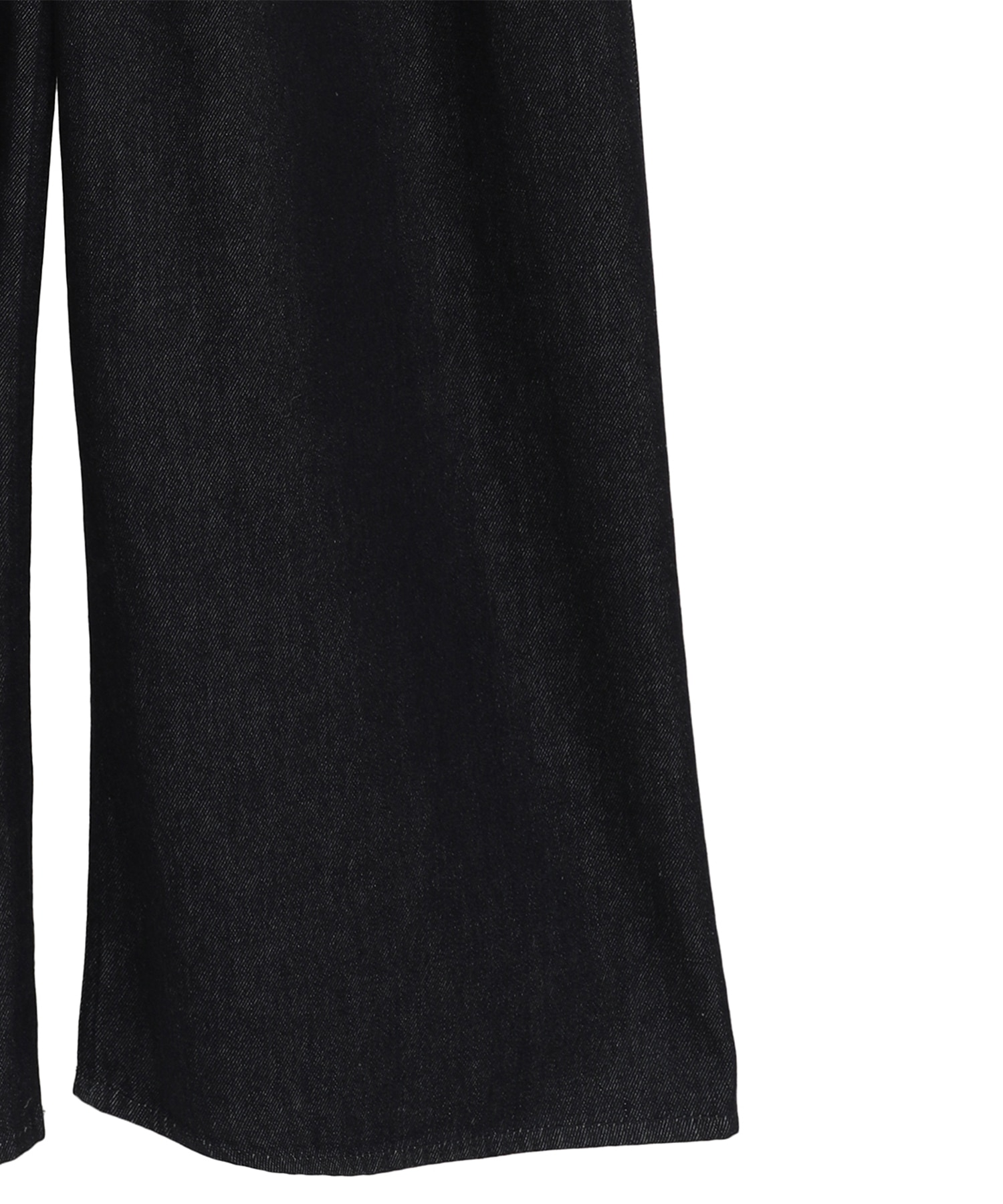 SQUARE SLEEVE DENIM ALL IN ONE CLANE