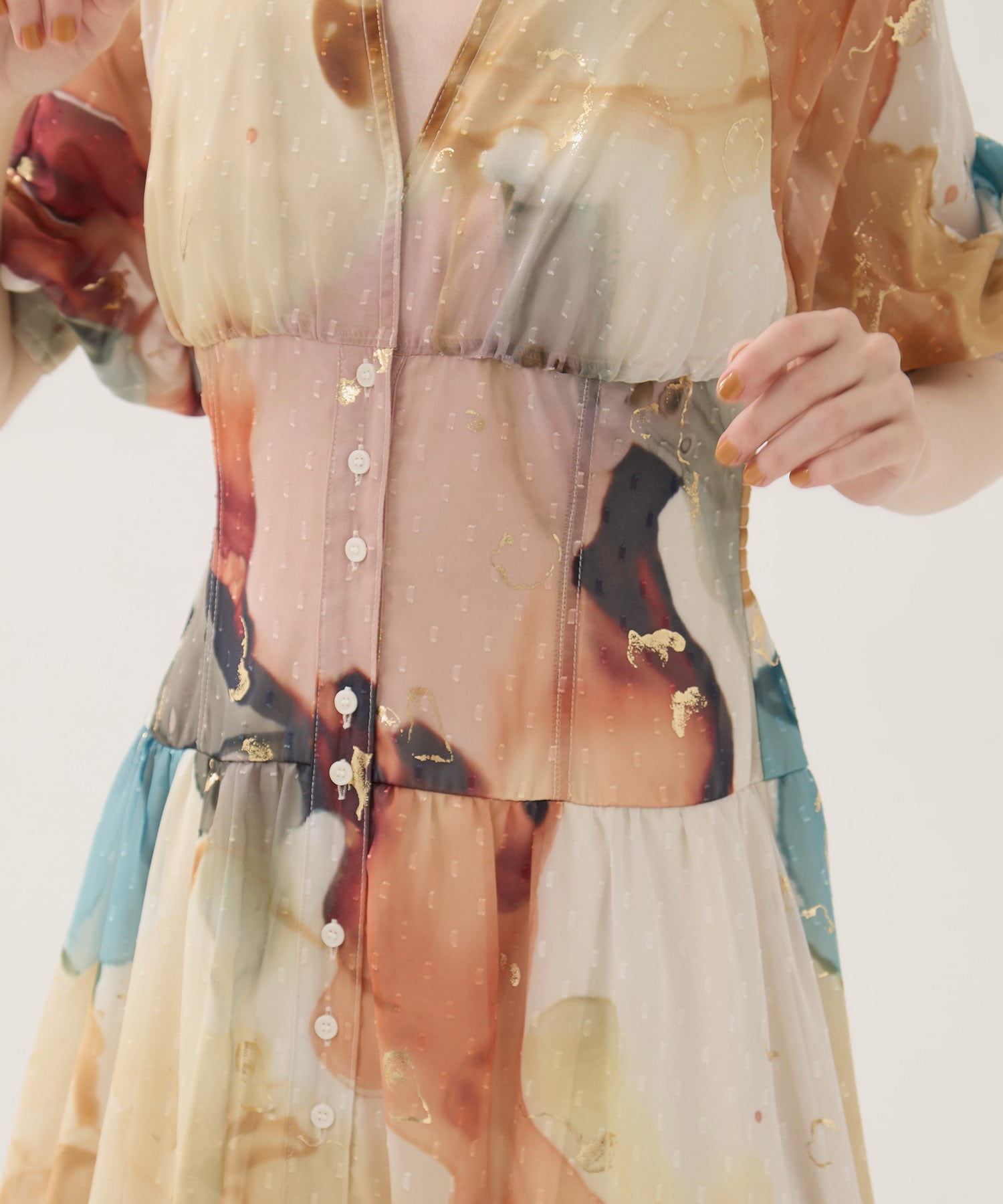 EX. Art Organdy Dress AMERI