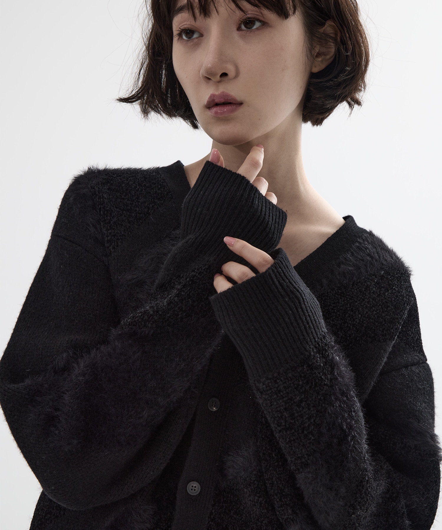 Regimental knit cardigan TOGA