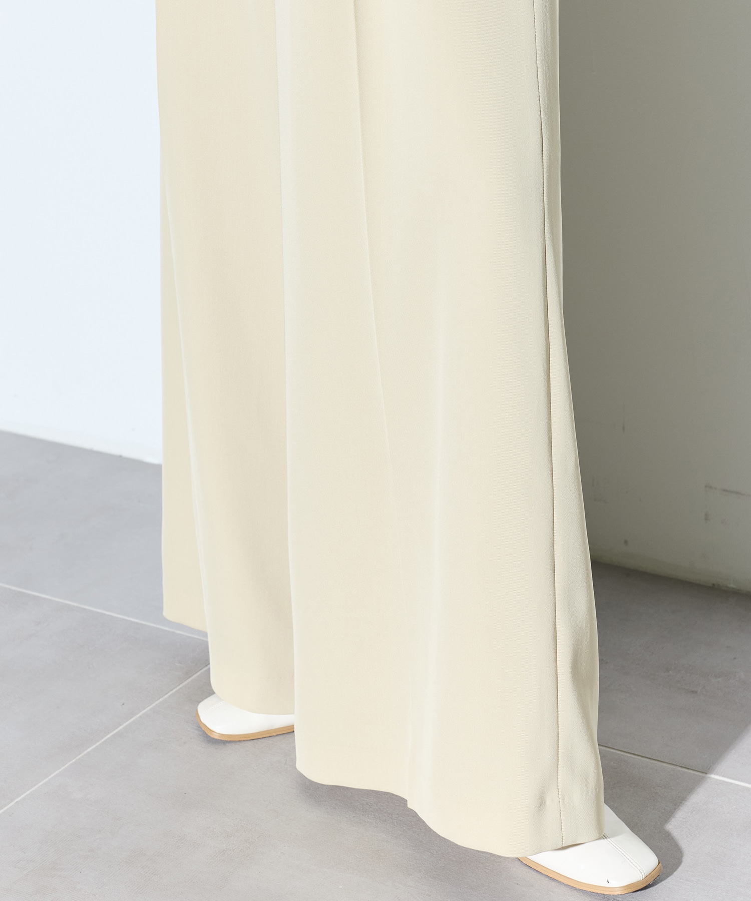 Patchwork embroidered slacks MURRAL