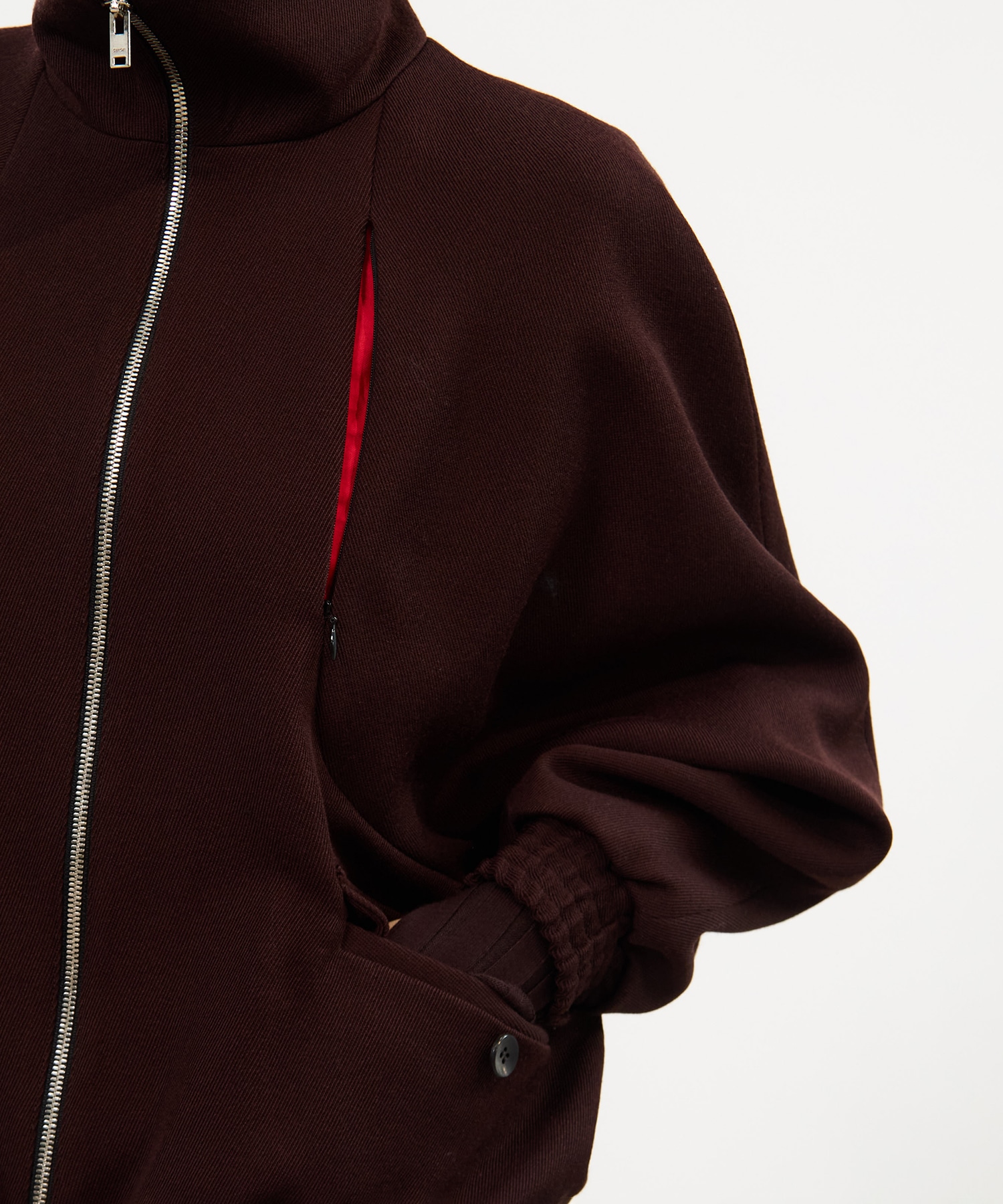 CAVARLY TWILL ZIP BLOUSON CINOH