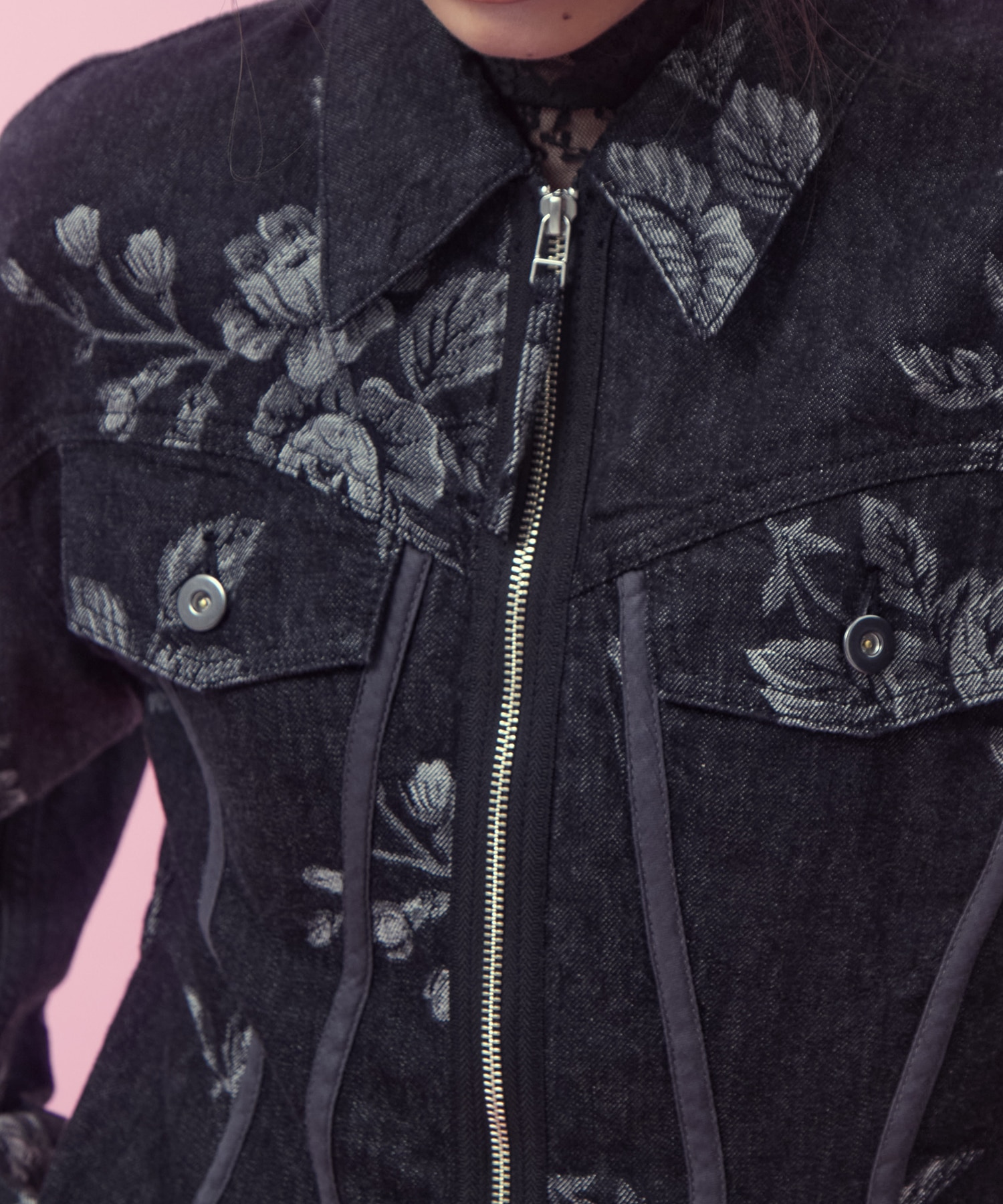 別注 ROSE DENIM JACKET FETICO
