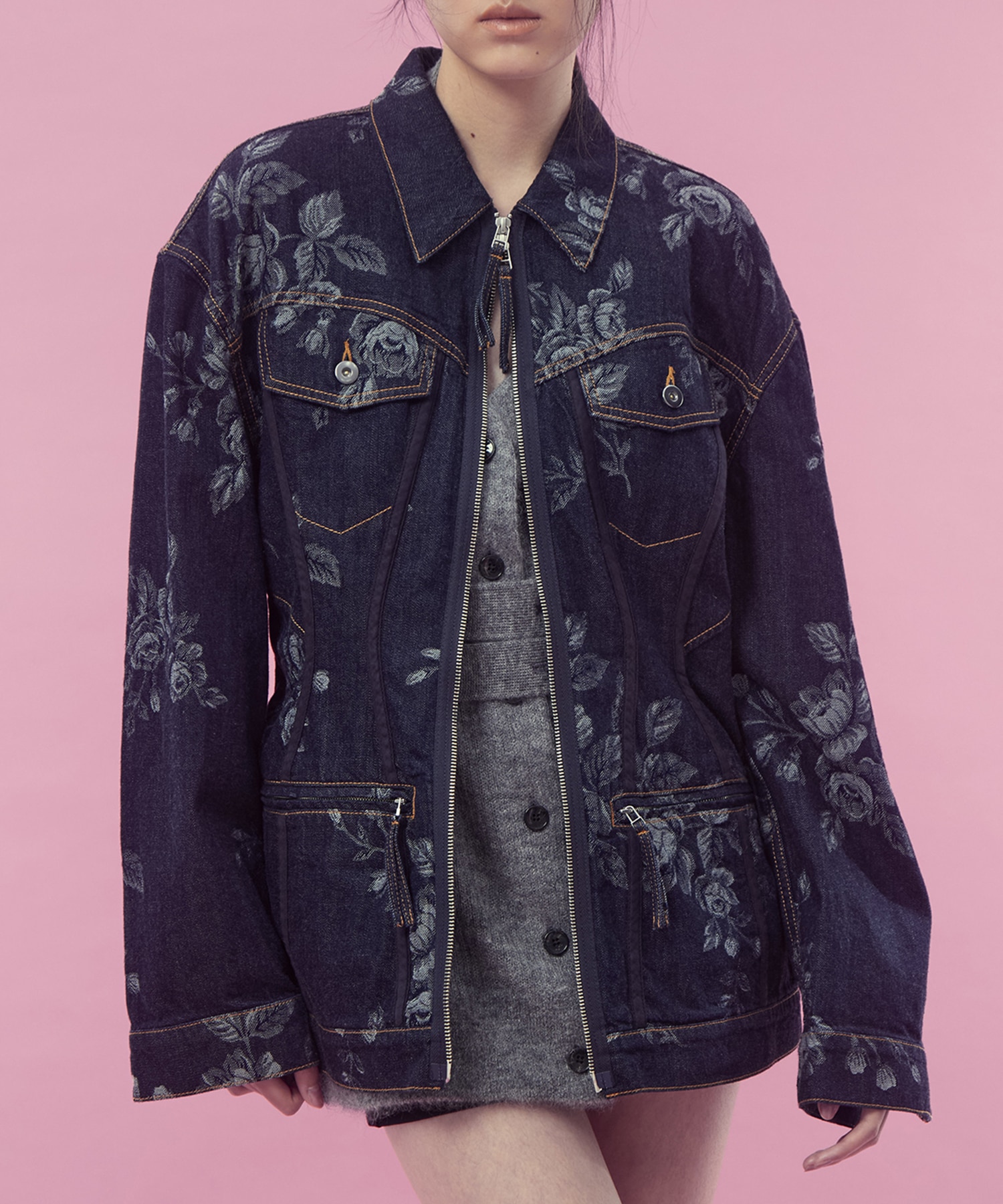 別注 ROSE DENIM JACKET FETICO