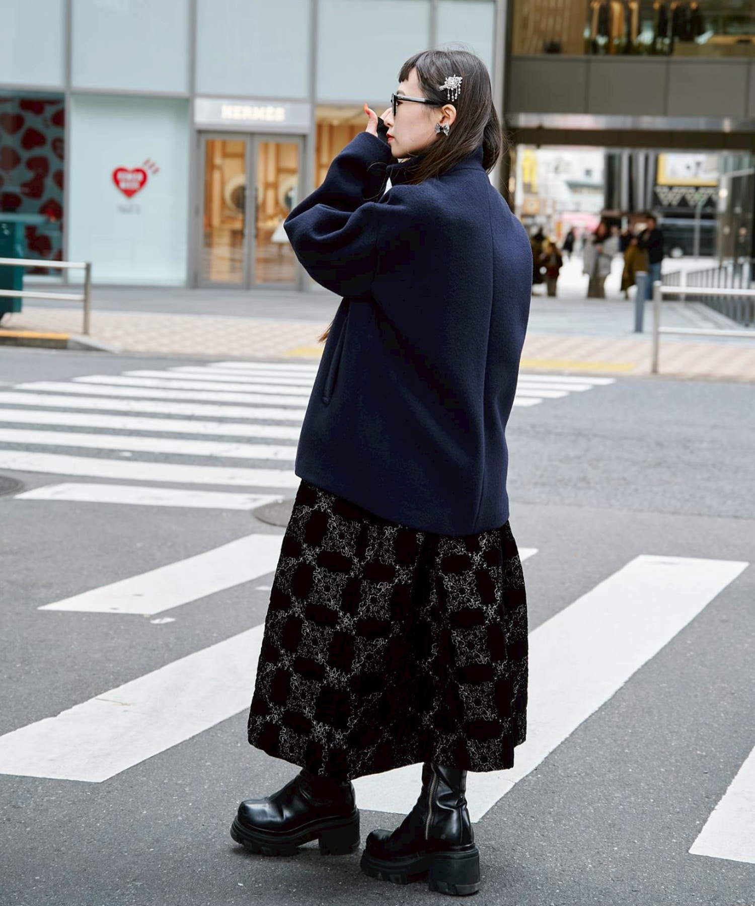 別注 ダッフルコート Dessin de mode