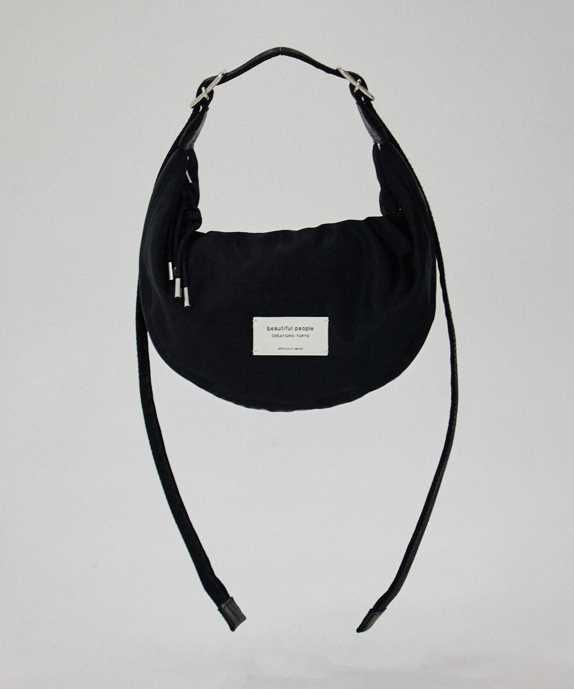 別注nylon moon shoulder bag(FREE BLACK): beautiful people: WOMENS