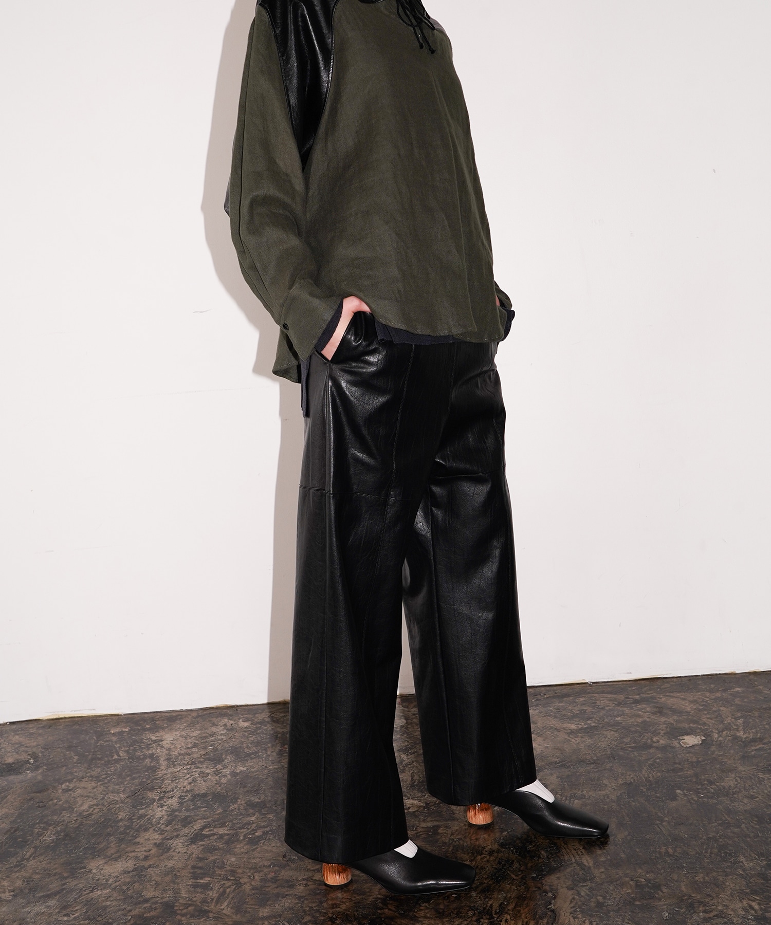 REVE LEATHER BOOTS ALM