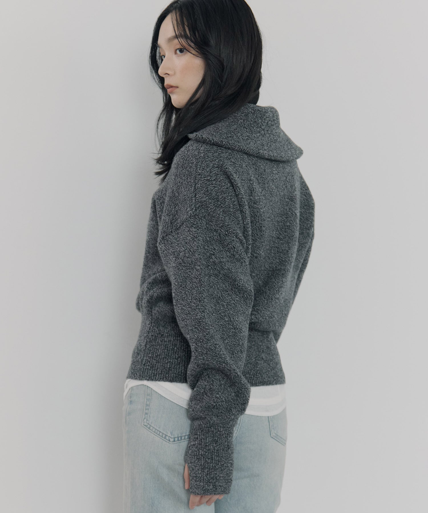 別注 SAILOR COLLAR KNIT ROUTINE