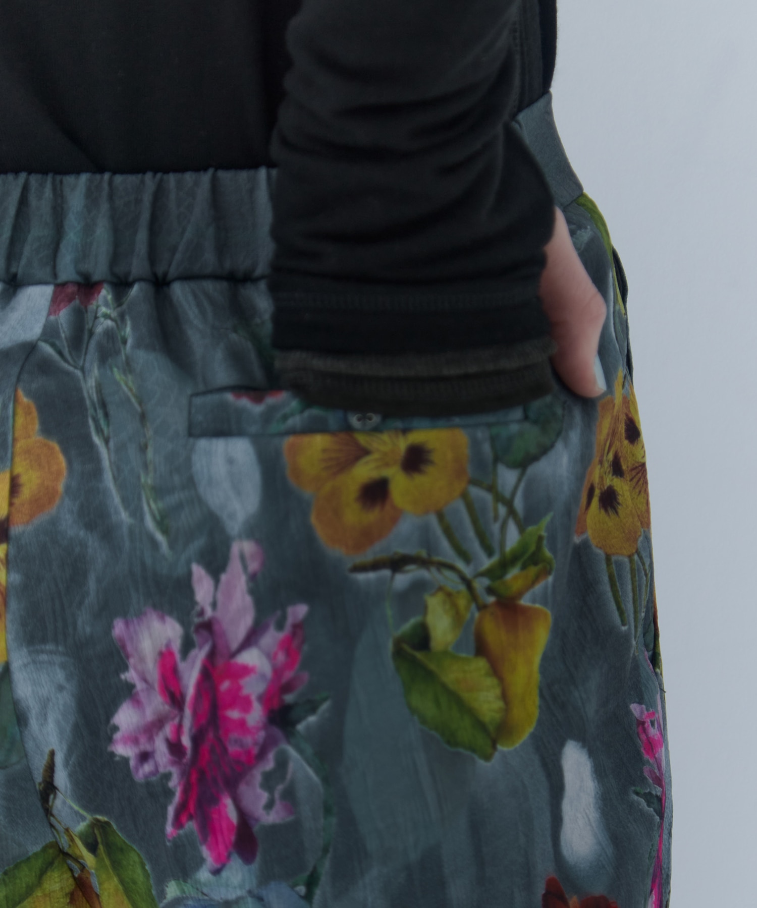 UND GRACE JACQUARD PRINT PANTS AMERI