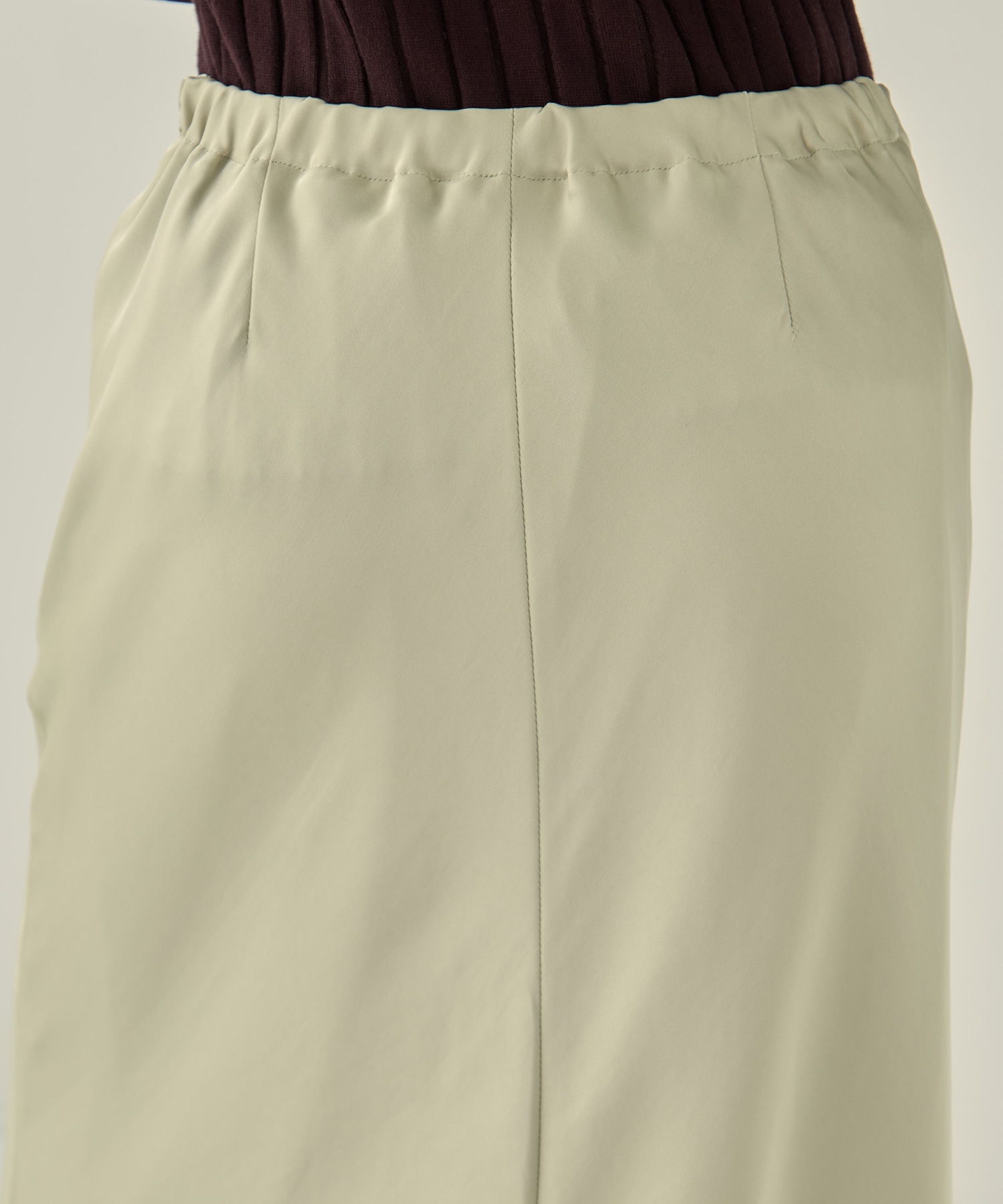 LAYERED SATIN MERMAID SKIRT STUDIOUS