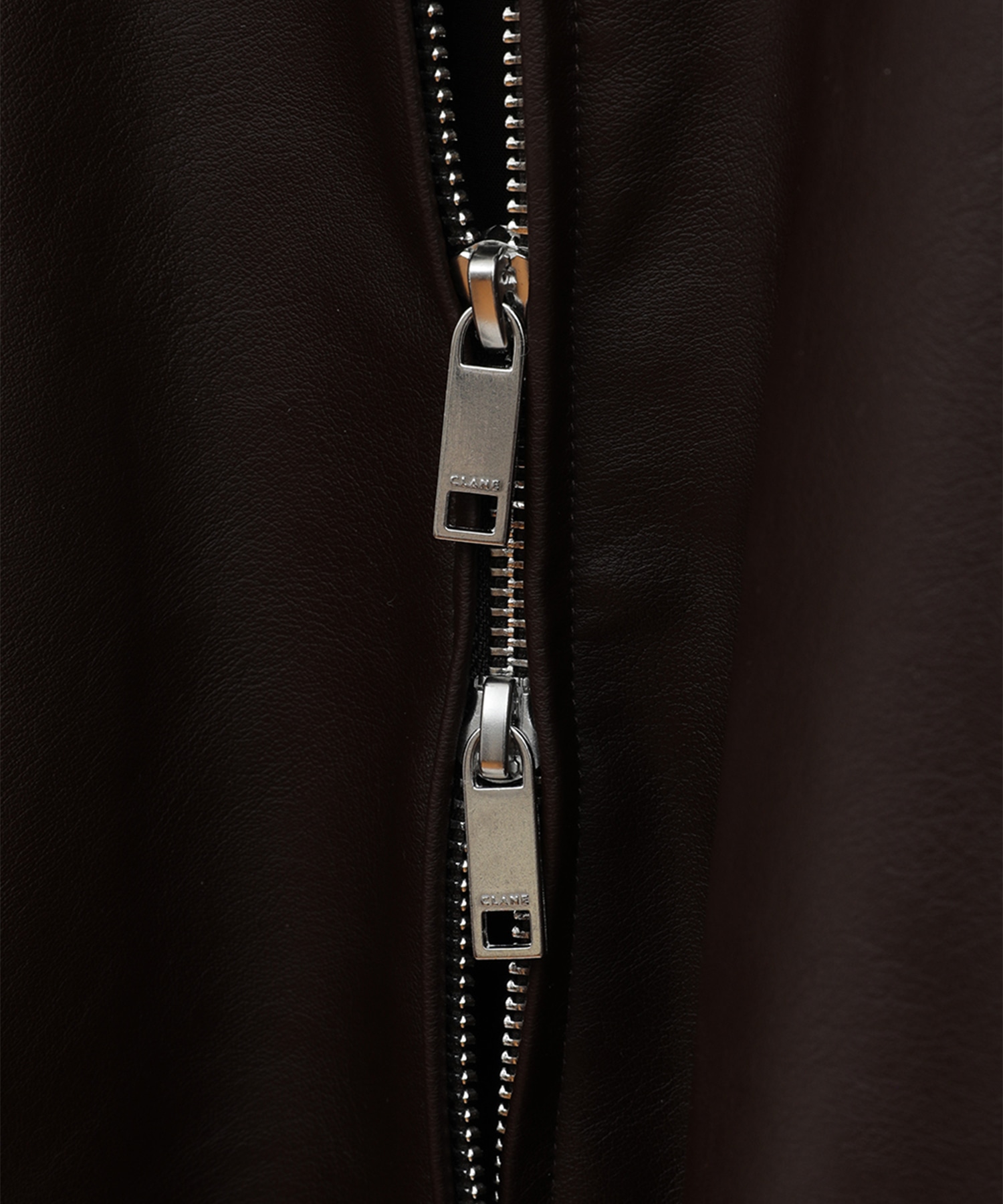 FAKE LEATHER BALLOON JACKET CLANE