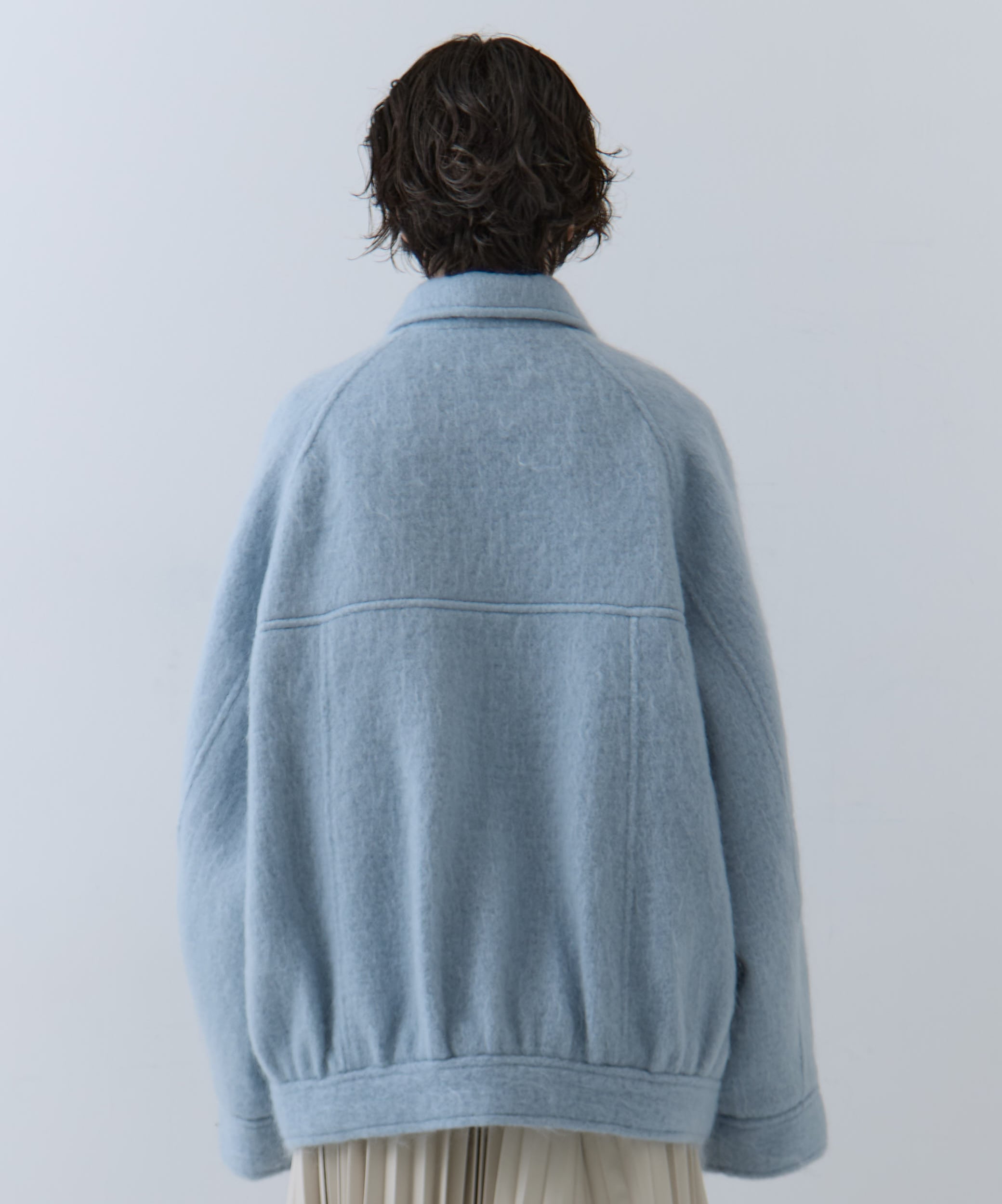 UND MOHAIR SHAGGY FLIGHT JACKET AMERI