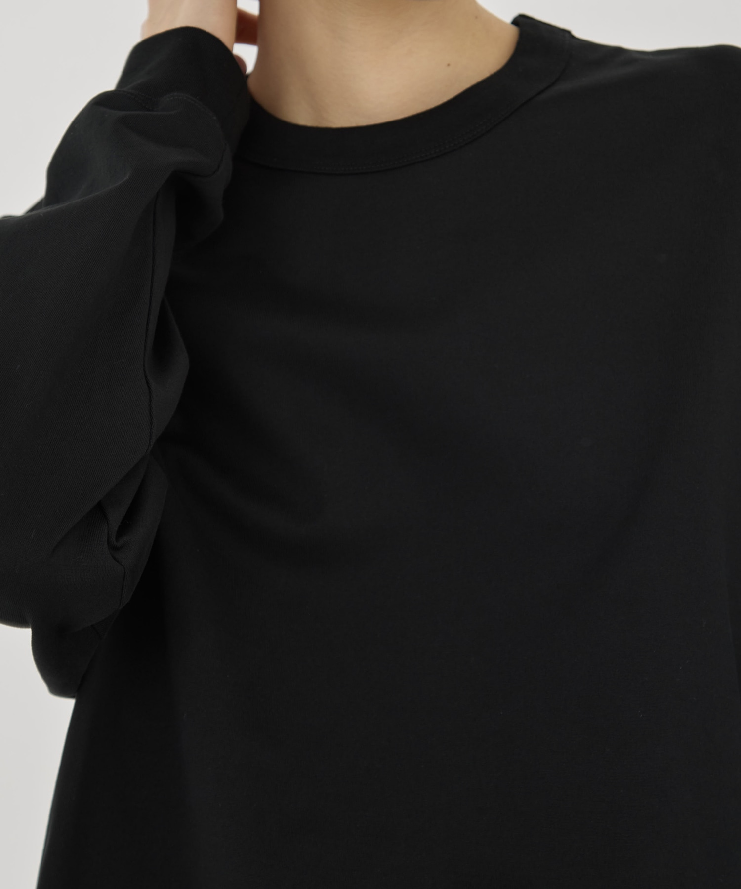 DRAWSTRING LONG TEE CINOH